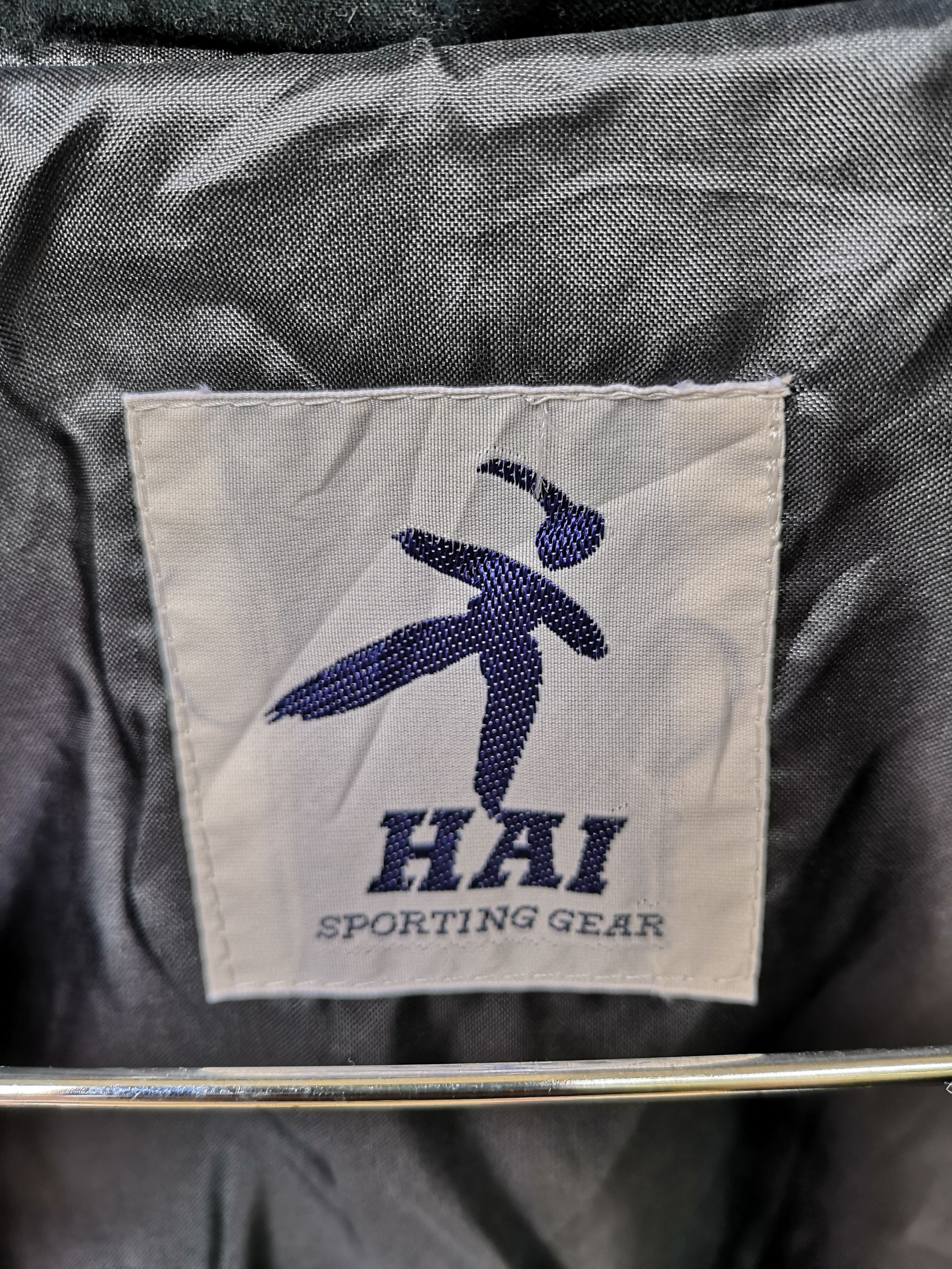 Hai Sporting Gear × Issey Miyake Vintage ISSEY MIYAKE HAI SPORTING GEAR Script Puffer Jacket Size US L / EU 52-54 / 3 - 12 Thumbnail