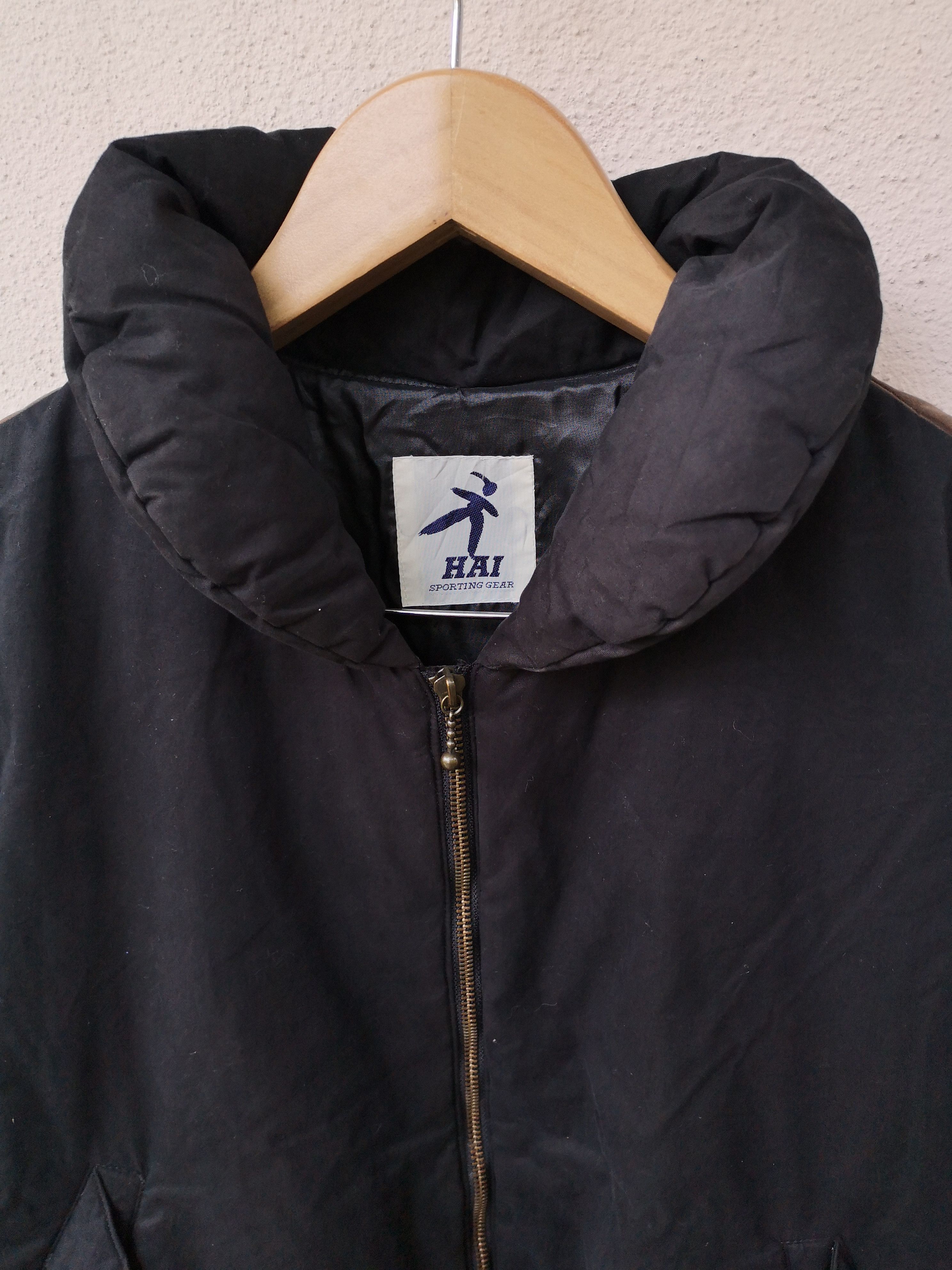 Hai Sporting Gear × Issey Miyake Vintage ISSEY MIYAKE HAI SPORTING GEAR Script Puffer Jacket Size US L / EU 52-54 / 3 - 7 Thumbnail
