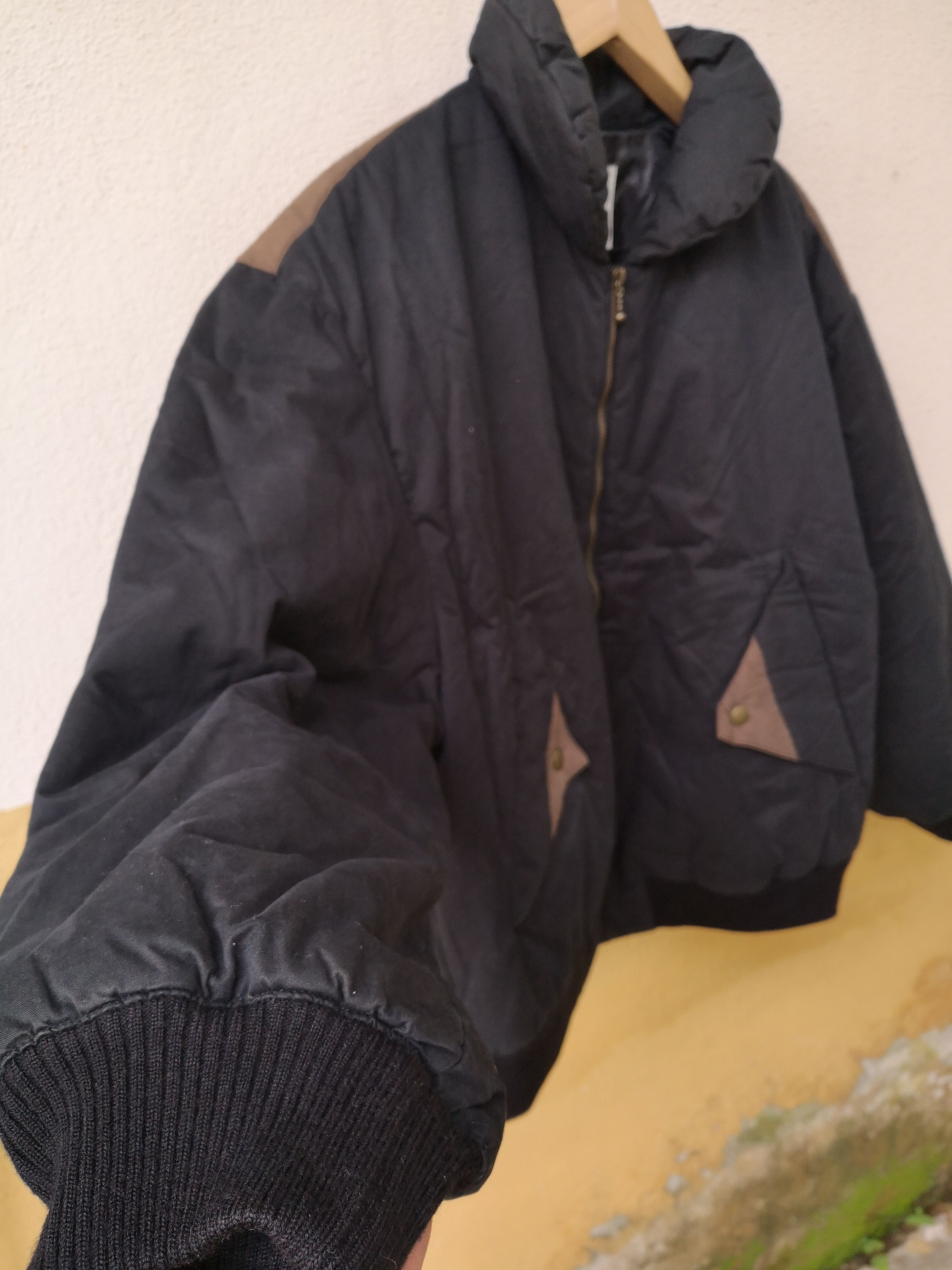 Hai Sporting Gear × Issey Miyake Vintage ISSEY MIYAKE HAI SPORTING GEAR Script Puffer Jacket Size US L / EU 52-54 / 3 - 4 Thumbnail