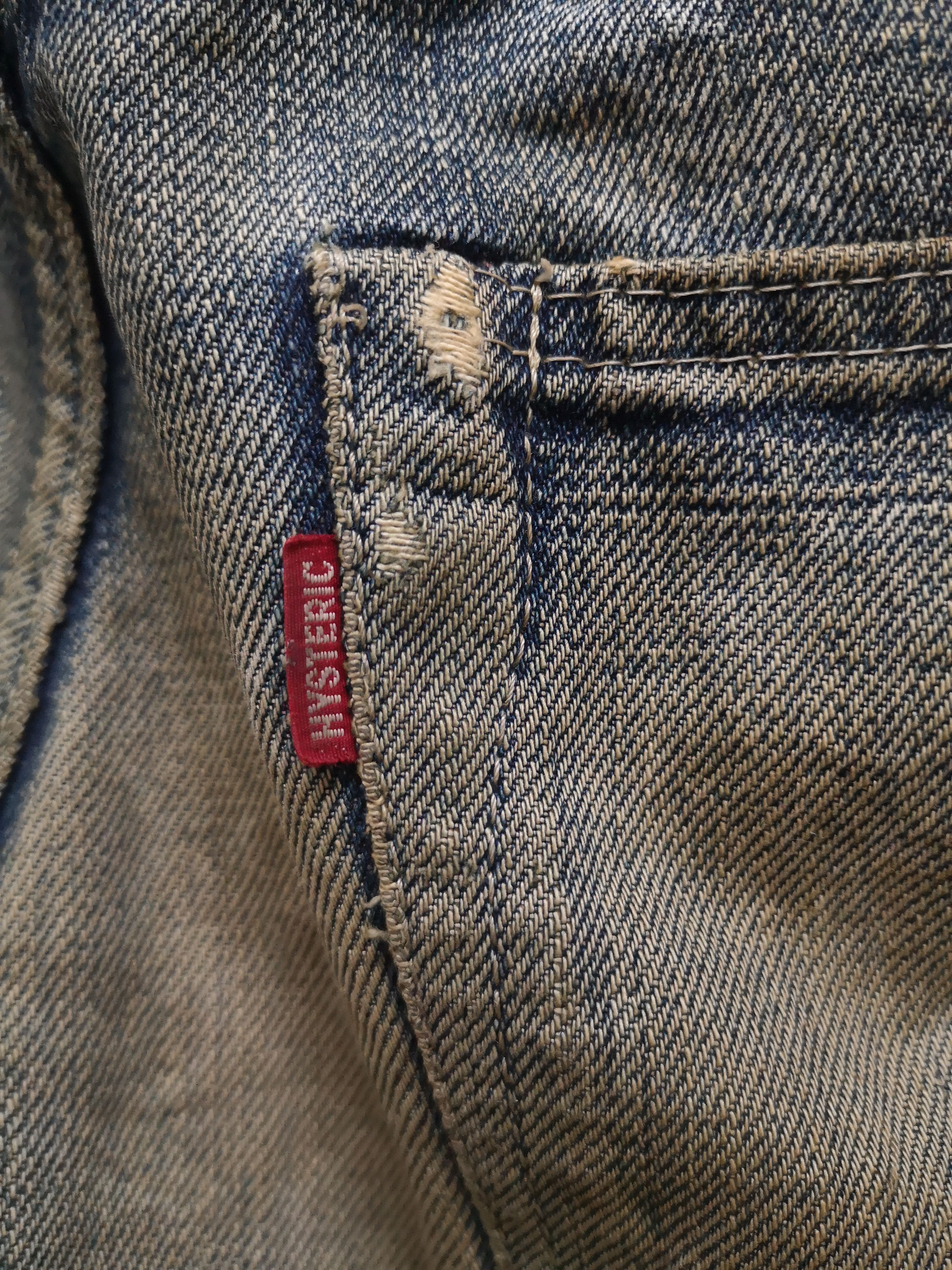 Hysteric Glamour Vintage Hysteric Glamour Kinky Distressed & Ripped Denim Size US 30 / EU 46 - 15 Thumbnail