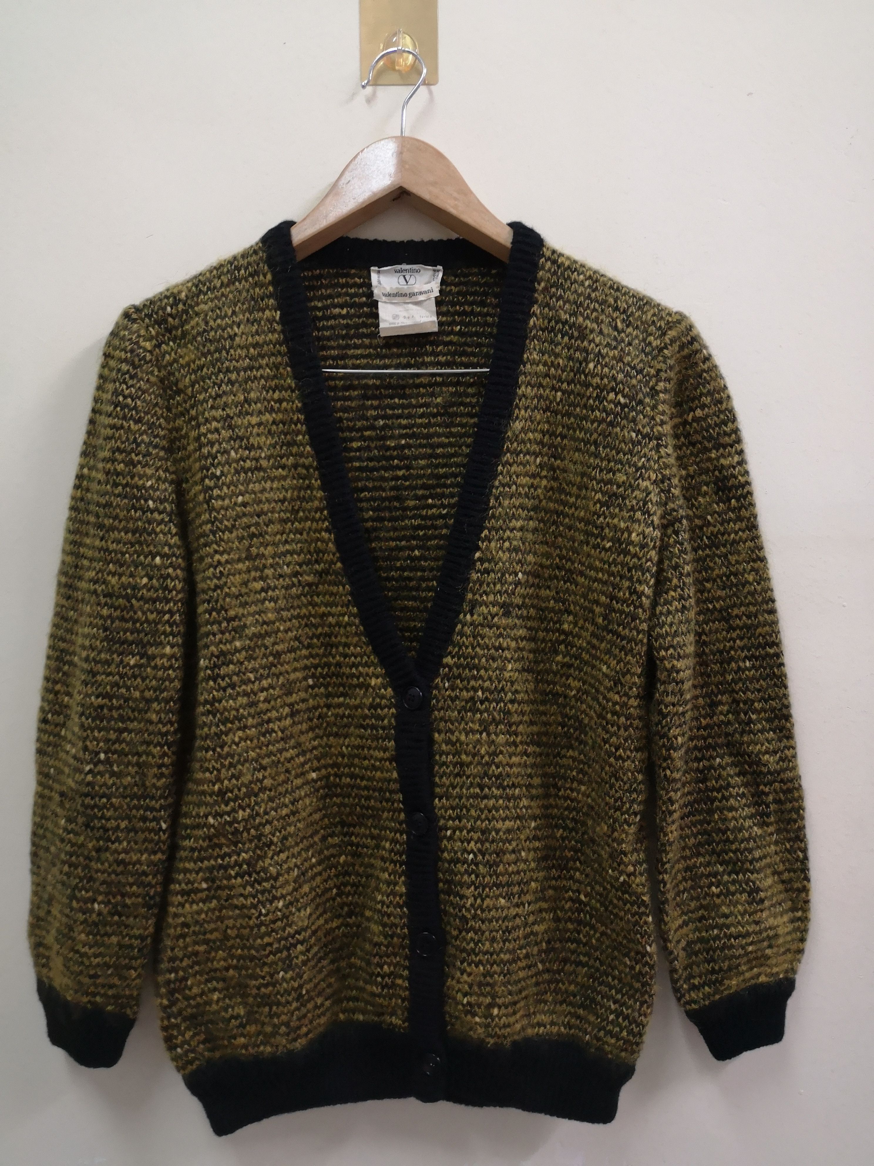 Valentino Vintage Valentino Garavani Mohair Cardigan Size US M / EU 48-50 / 2 - 1 Thumbnail