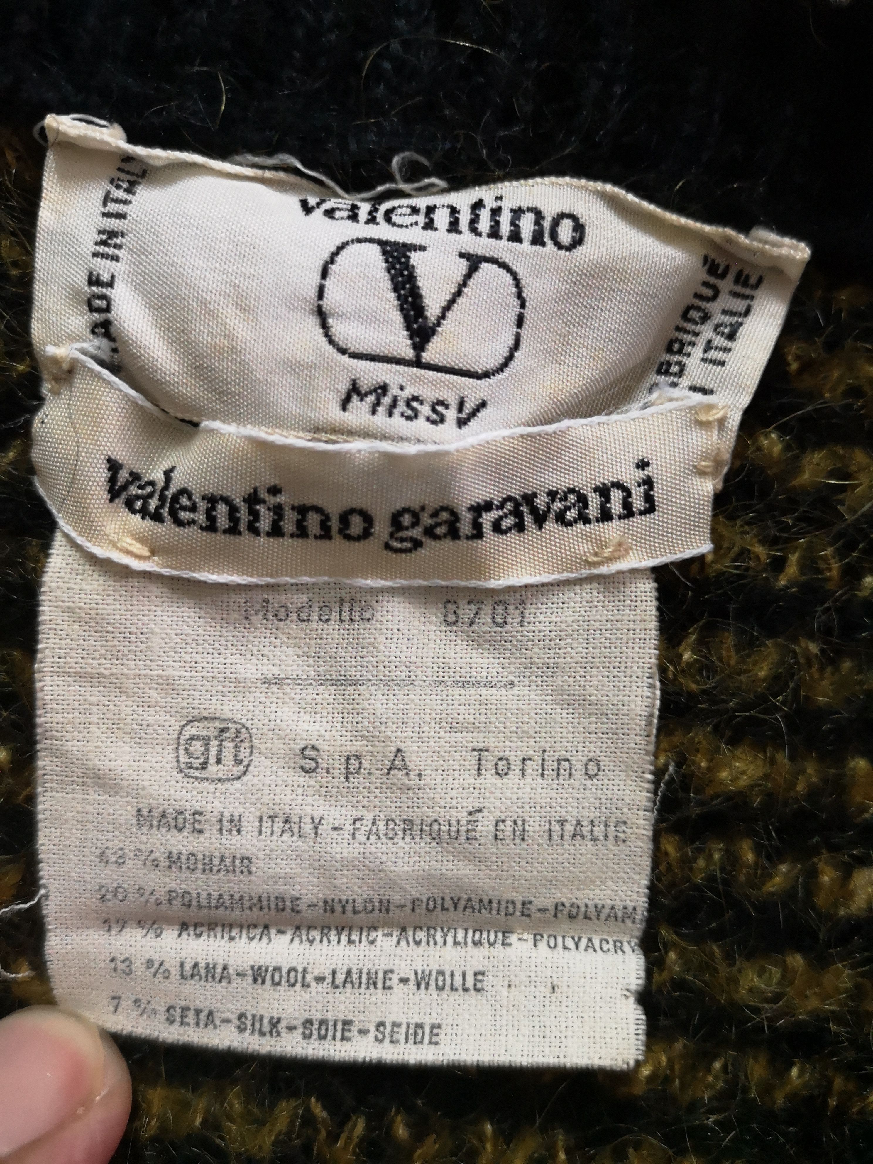 Valentino Vintage Valentino Garavani Mohair Cardigan Size US M / EU 48-50 / 2 - 8 Thumbnail