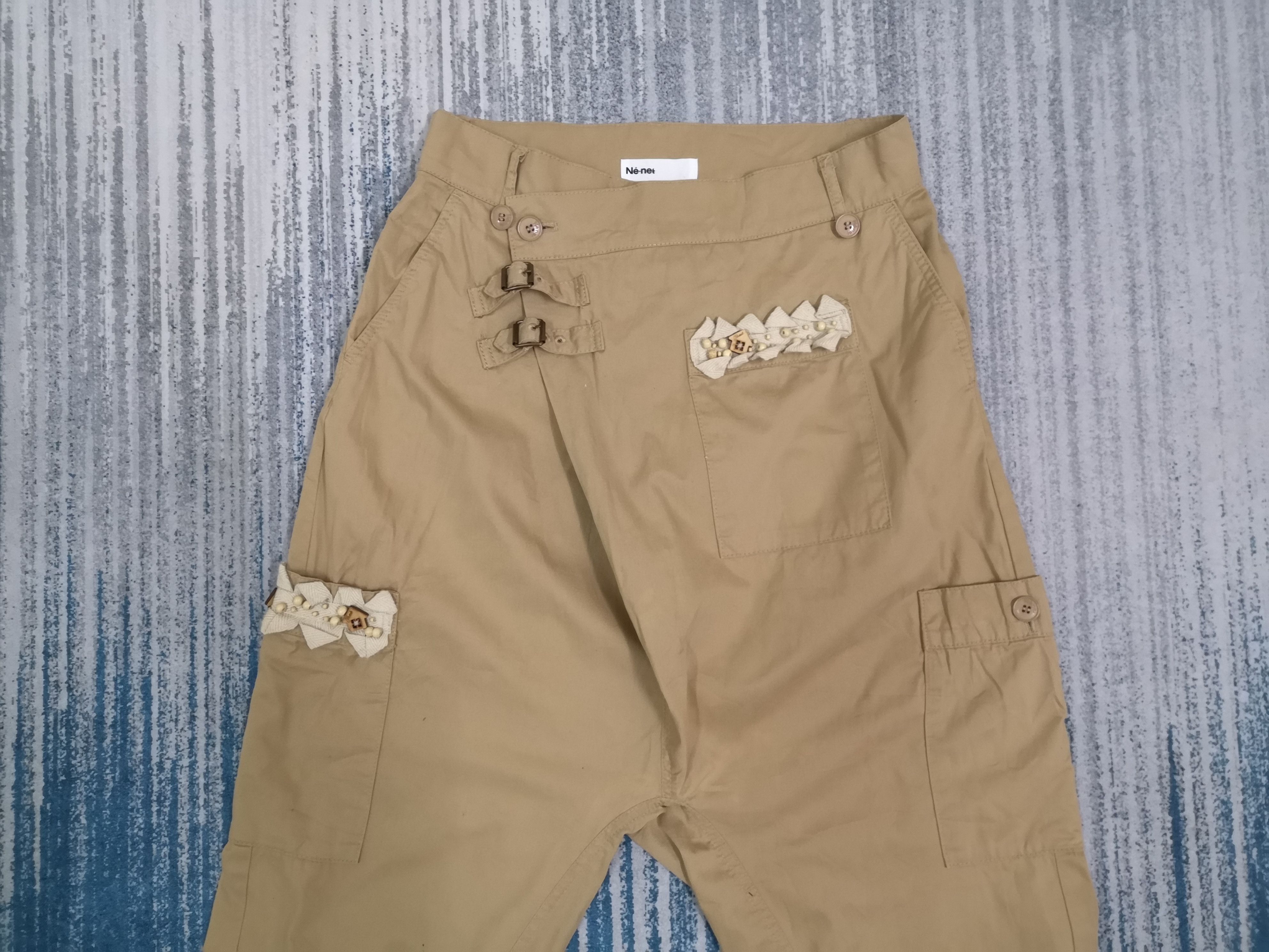 Issey Miyake × Japanese Brand Ne-net by Issey Miyake Cargo Pants Size US 30 / EU 46 - 3 Thumbnail
