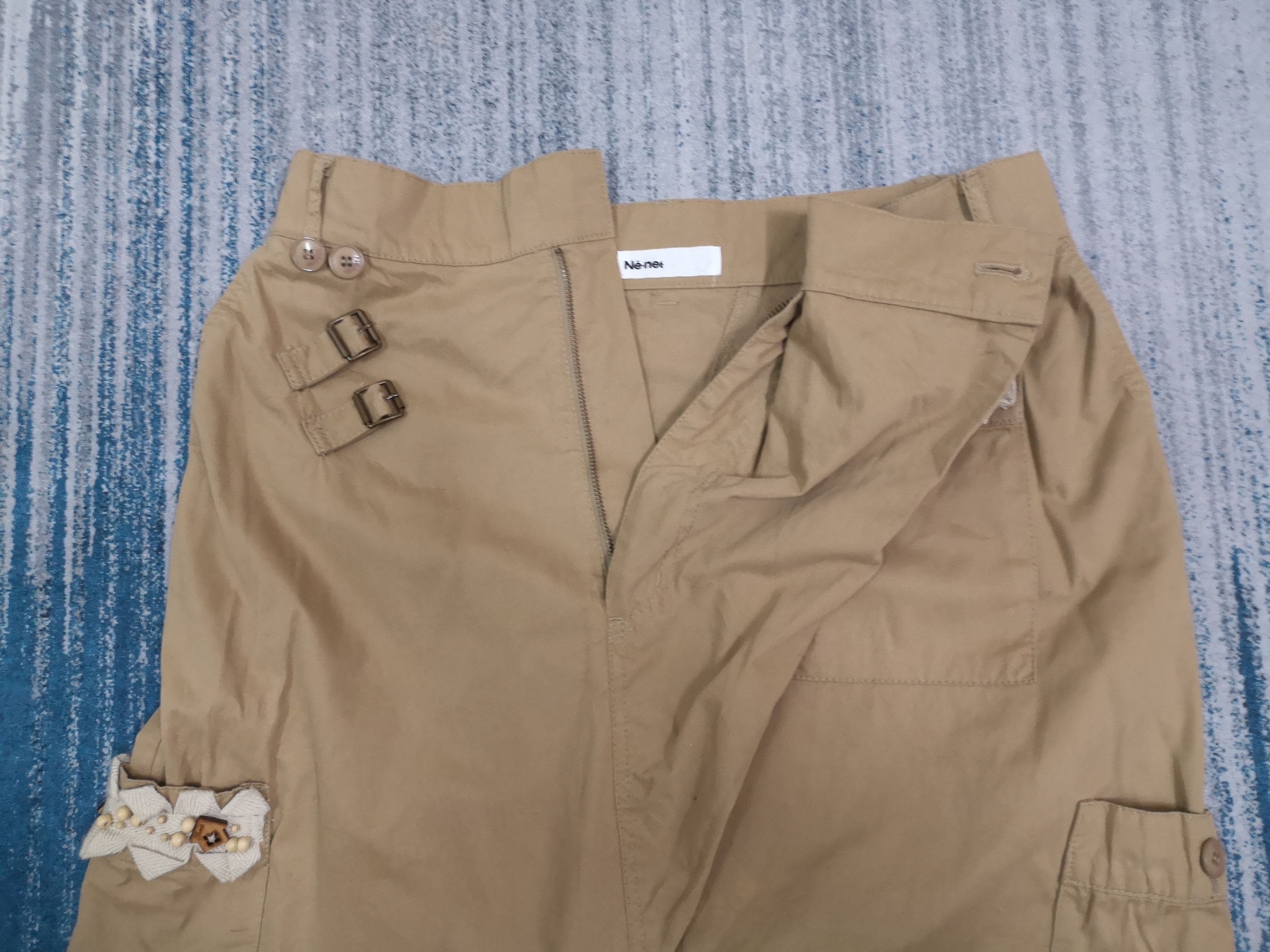 Issey Miyake × Japanese Brand Ne-net by Issey Miyake Cargo Pants Size US 30 / EU 46 - 10 Thumbnail