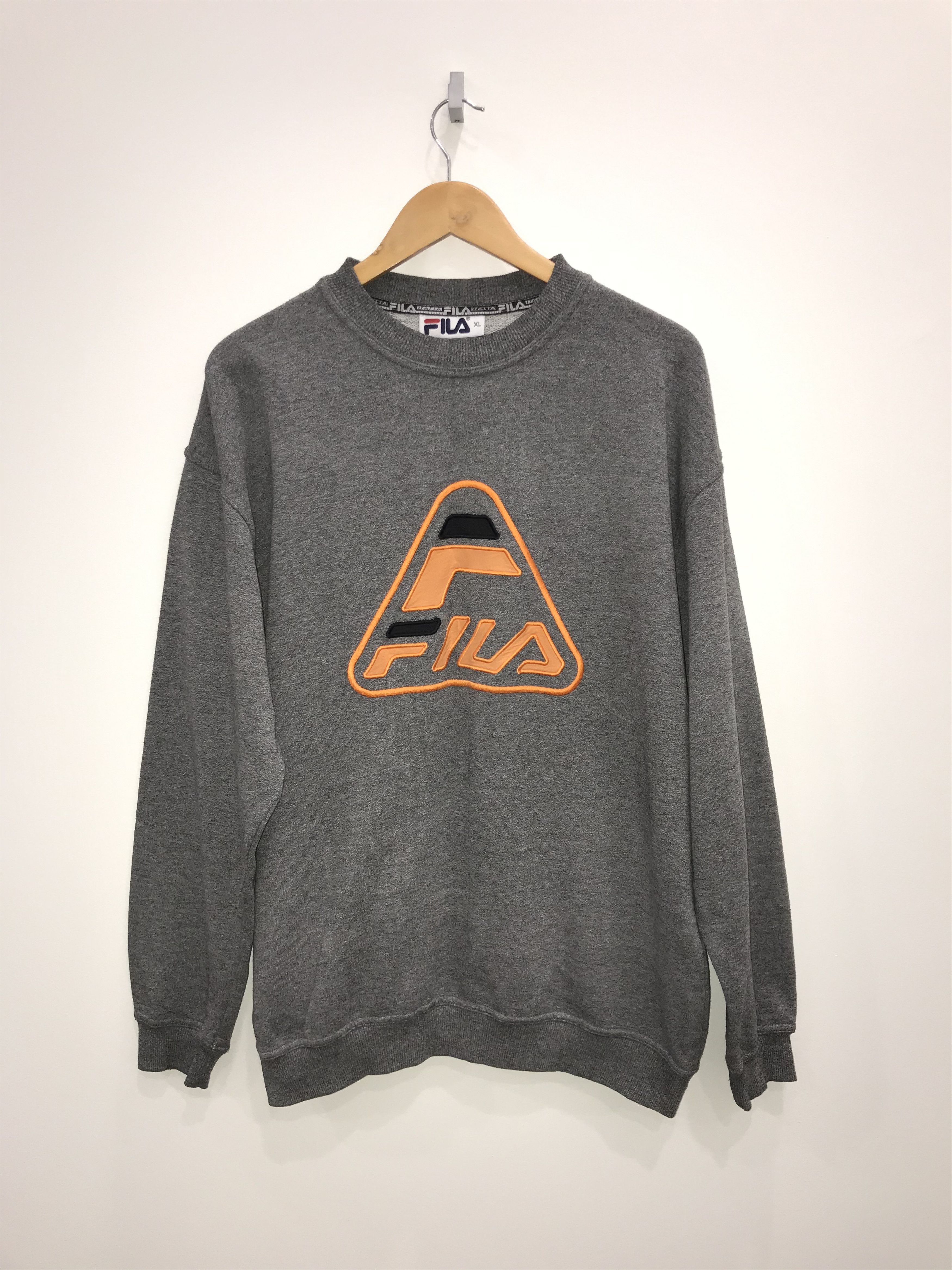 Fila Vintage Fila Big Logo Sweatshirt Size US XL / EU 56 / 4 - 1 Thumbnail