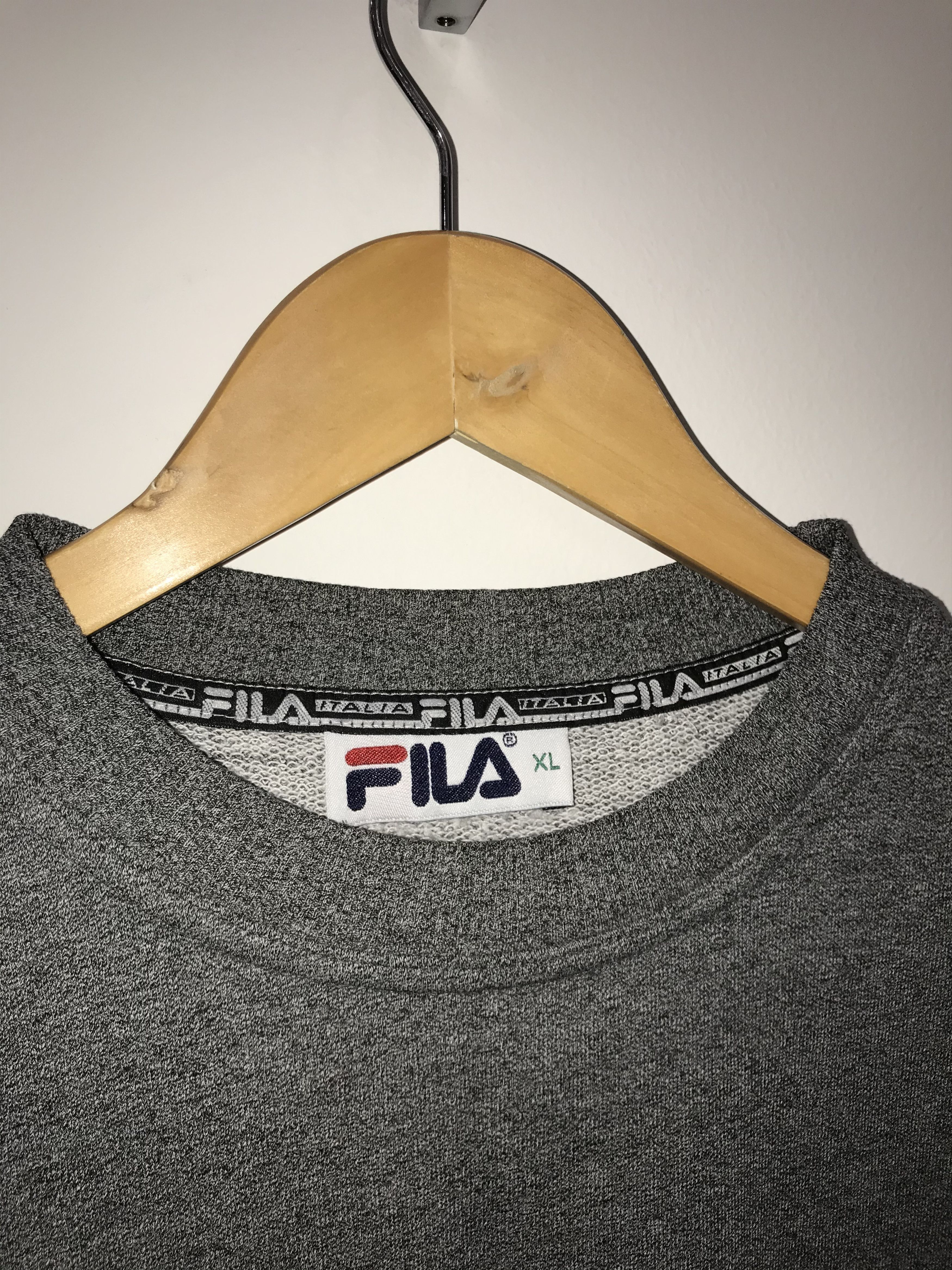Fila Vintage Fila Big Logo Sweatshirt Size US XL / EU 56 / 4 - 3 Thumbnail