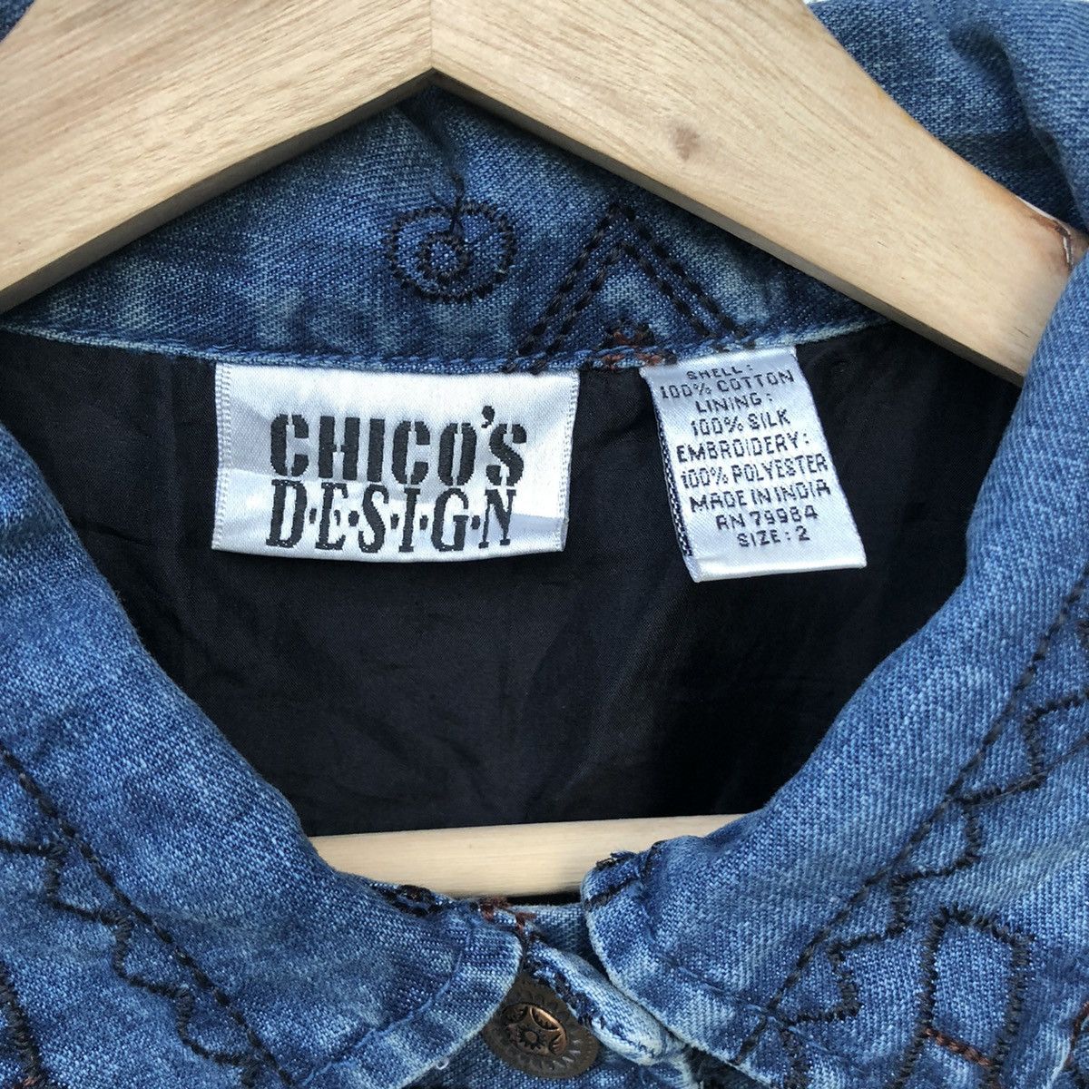 45rpm × Indigo × Japanese Brand 💥JAPANESE BRAND CHICO DESIGN INSPIRED BY KAPITAL Size US M / EU 48-50 / 2 - 7 Thumbnail