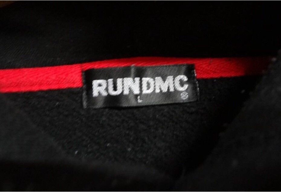 RUN DMC Black Colors Hodies Hip Hop Big Logo Fashion Week Size L Size US L / EU 52-54 / 3 - 4 Thumbnail