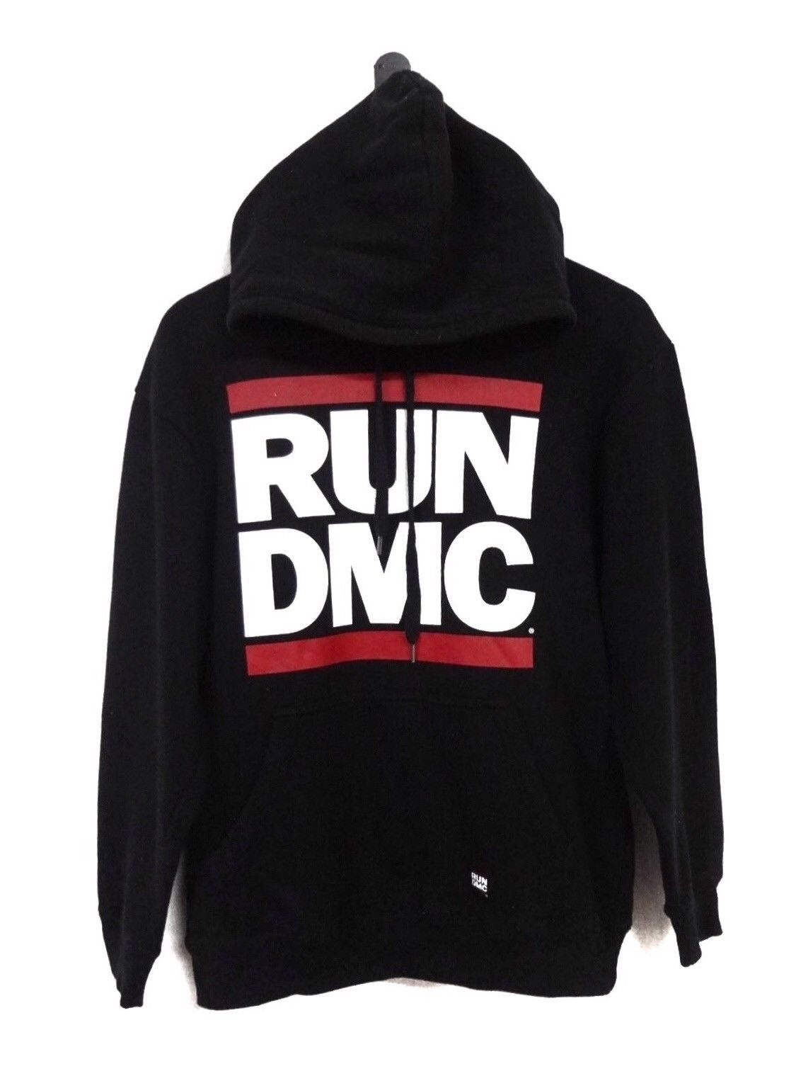 Black Colors Hodies Hip Hop Big Logo Fashion Week Size L