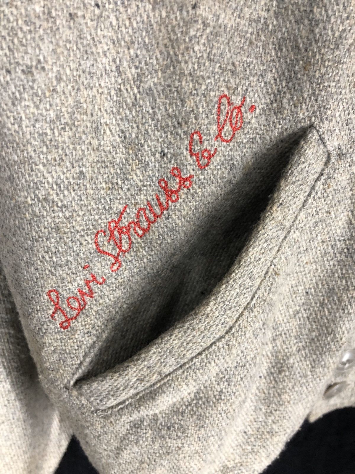 Levi's Vintage Clothing × Vintage Vintage Levi's Varsity Wool Jacket - Size M (70305-9753) Size US M / EU 48-50 / 2 - 7 Thumbnail