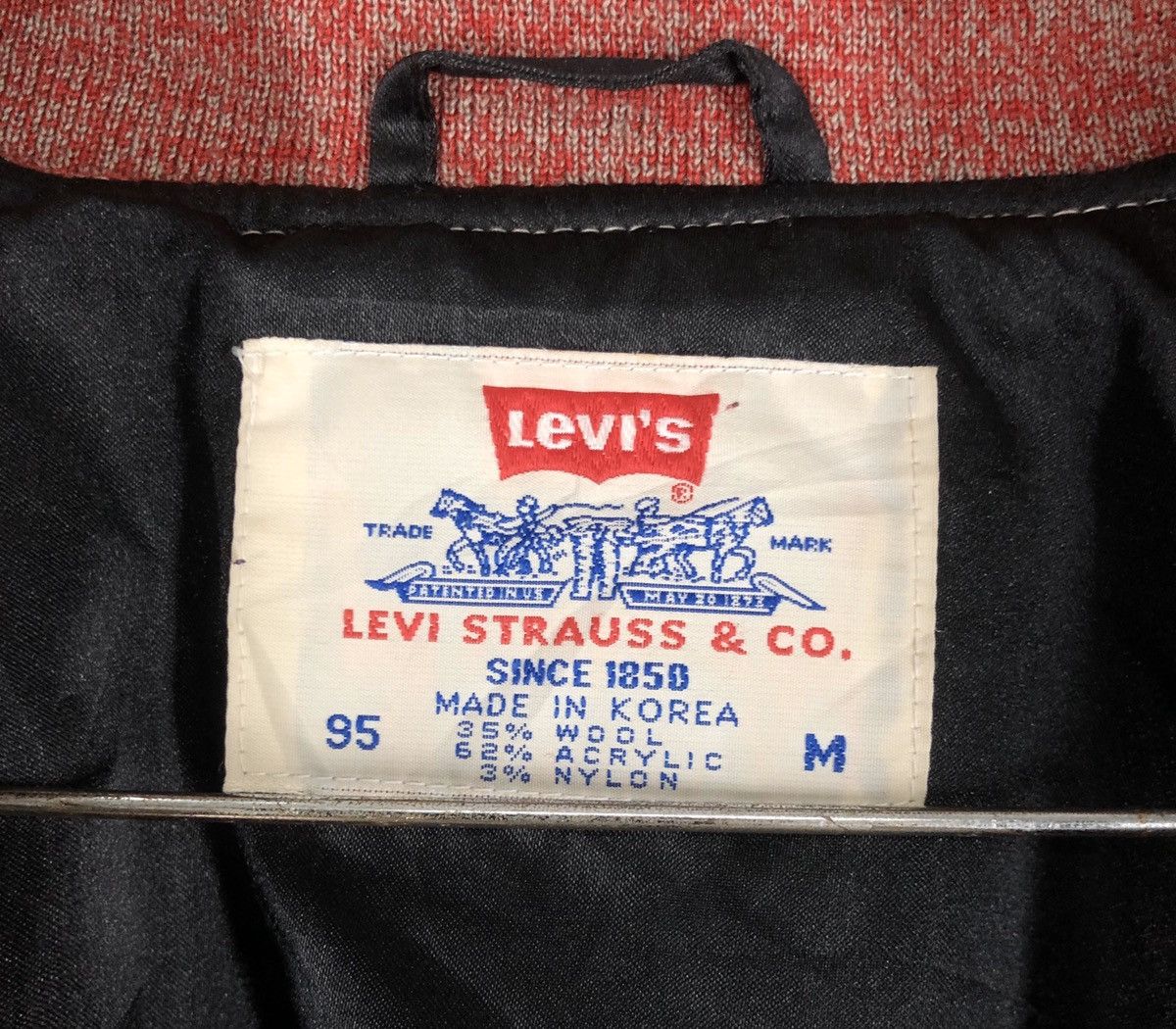 Levi's Vintage Clothing × Vintage Vintage Levi's Varsity Wool Jacket - Size M (70305-9753) Size US M / EU 48-50 / 2 - 8 Thumbnail