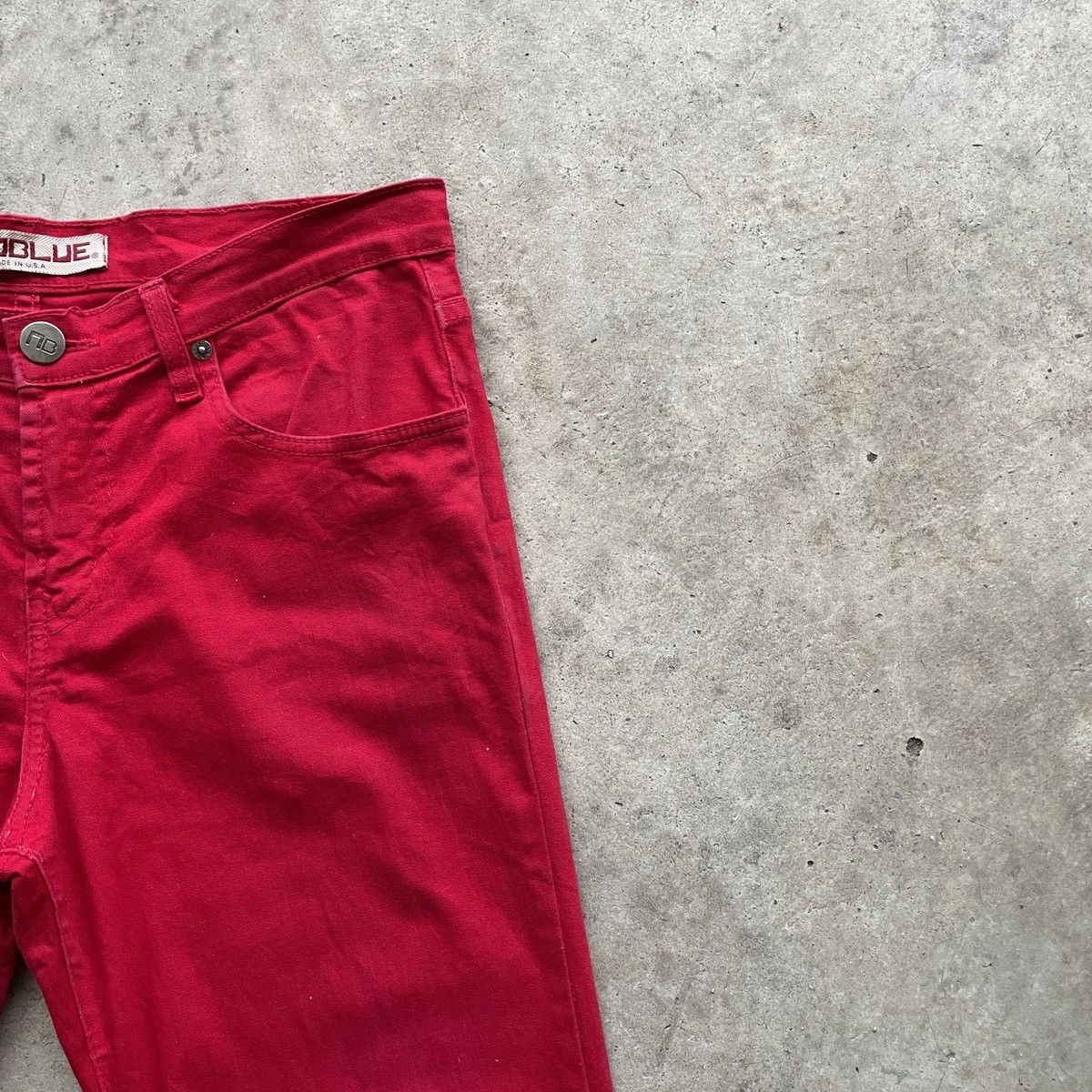 Vintage Vintage NEBLUE Made In Usa Red Trousers Casual Pants W32 Size US 32 / EU 48 - 5 Thumbnail