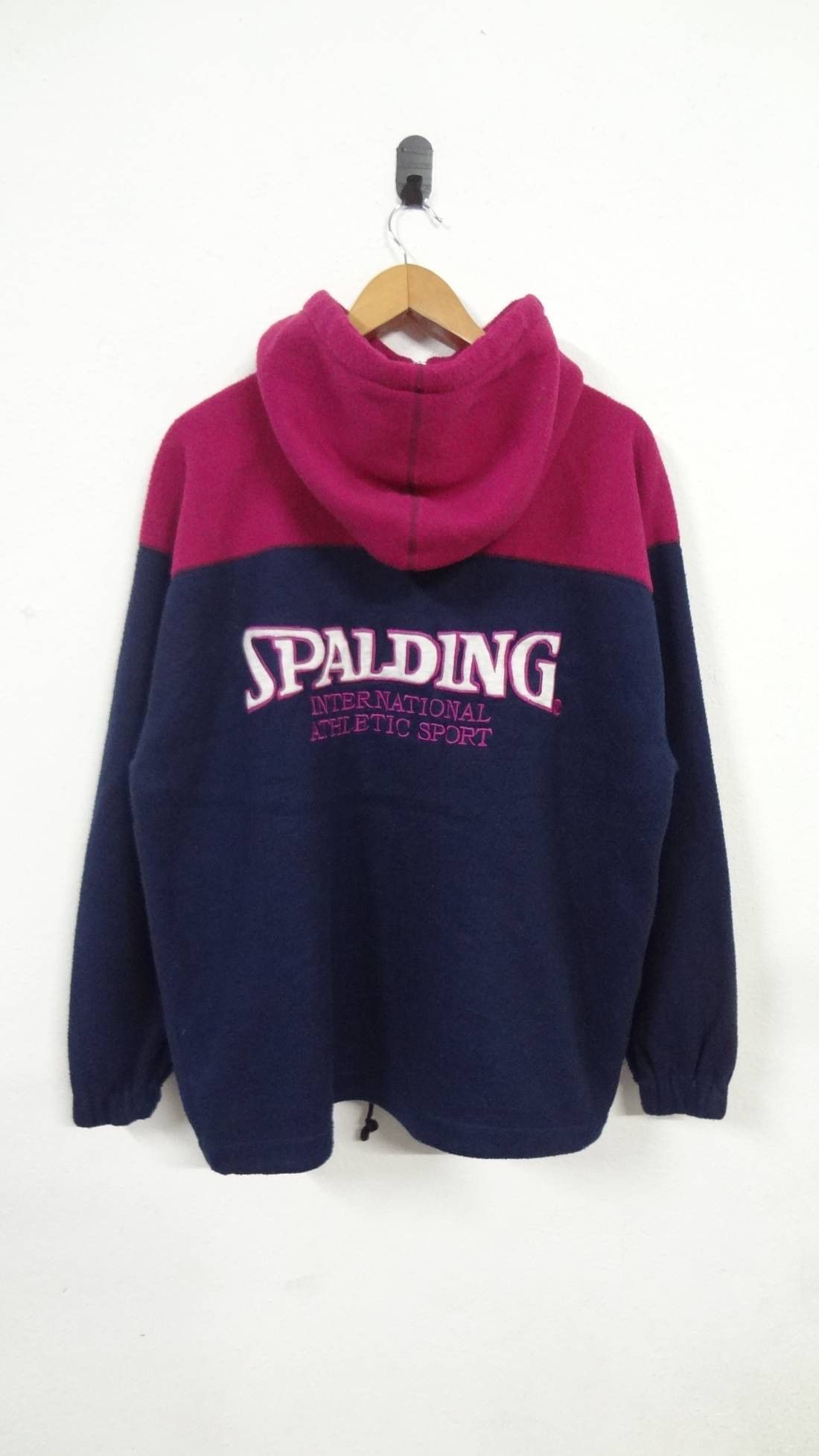 Spalding Spalding Hoodies Big Logo Casual Fashion Hip Hop Size US M / EU 48-50 / 2 - 2 Thumbnail