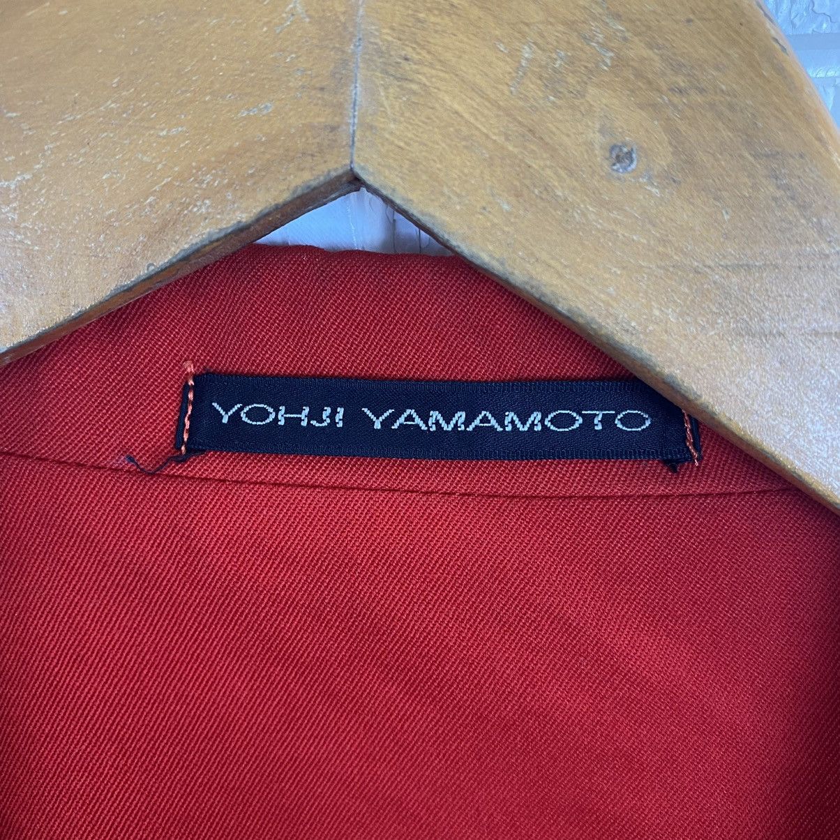 Yohji Yamamoto ☀️Y'S YOHJI YAMAMOTO LEATHER SLEEVE JACKET Size US M / EU 48-50 / 2 - 14 Thumbnail