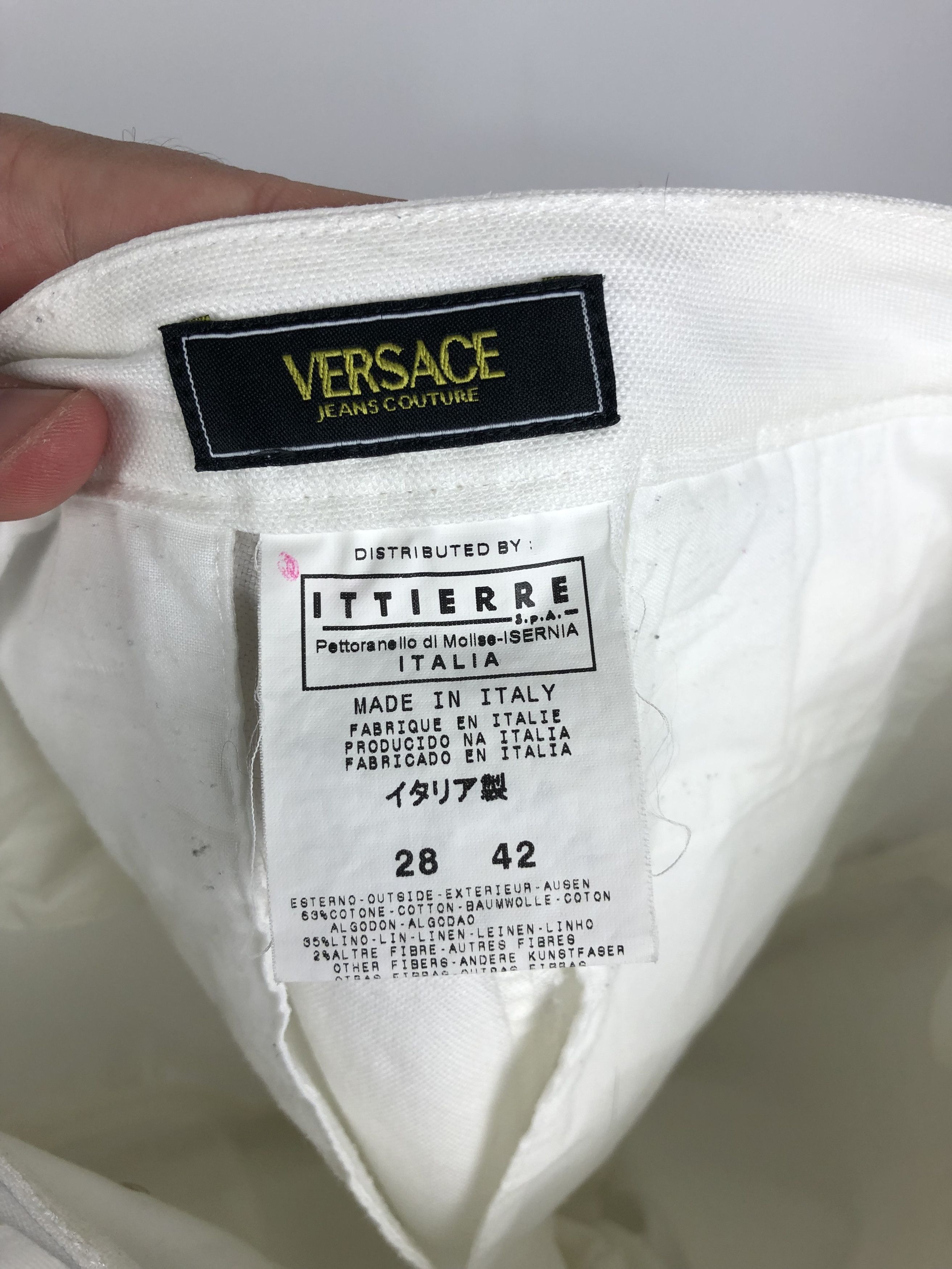 Versace VERSACE JEANS COUTURE PANTS TROUSERS VINTAGE LUXURY 30x34 Size US 30 / EU 46 - 14 Thumbnail