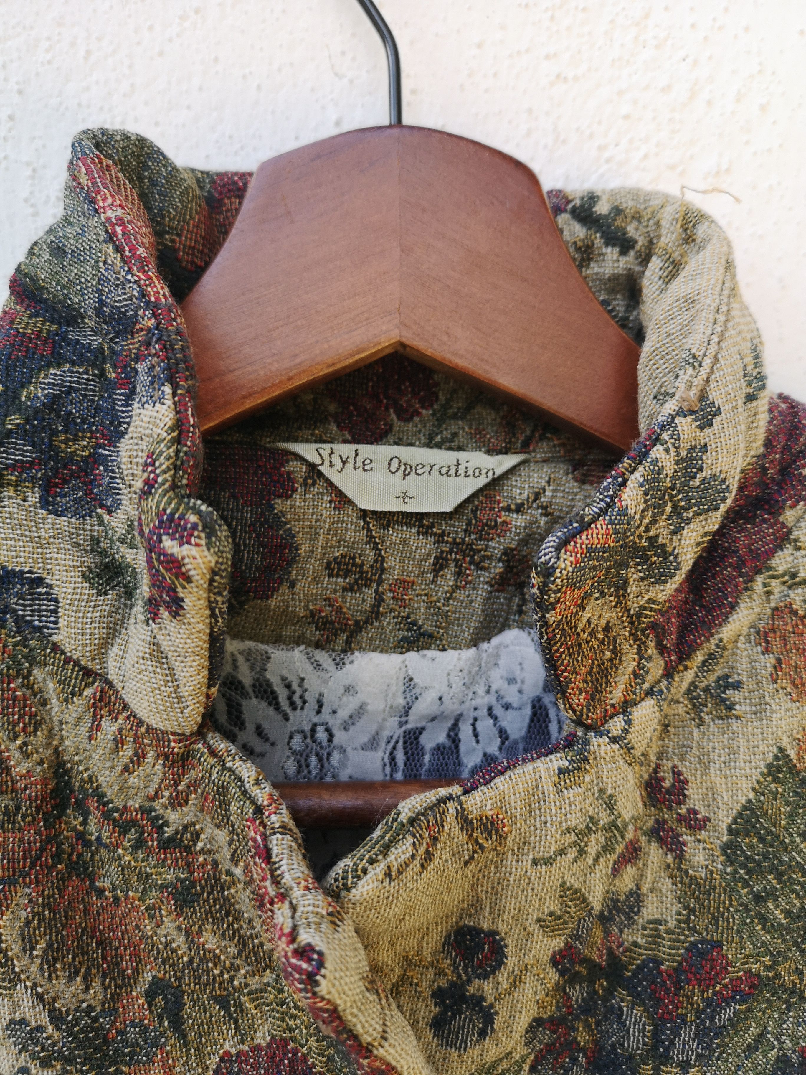 Japanese Brand 🔥Japanese Brand Cropped Pacthwork Floral Jacket Size M / US 6-8 / IT 42-44 - 6 Thumbnail