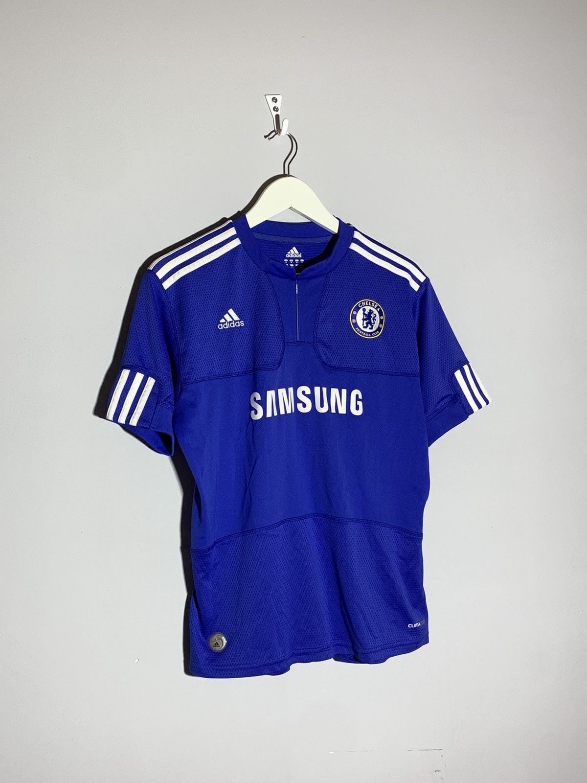Adidas × Chelsea Soccer Chelsea Adidas 2009/10 Y2k Streetwear Home Football Shirt Size US M / EU 48-50 / 2 - 2 Thumbnail