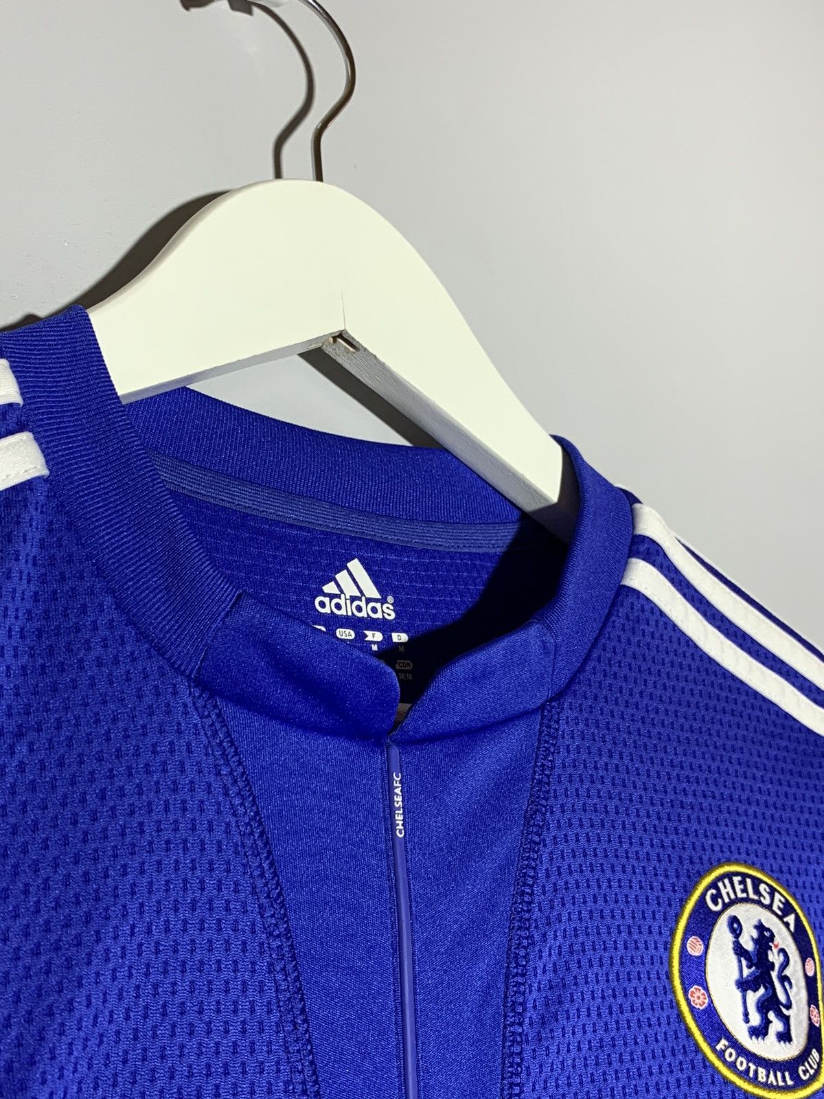 Adidas × Chelsea Soccer Chelsea Adidas 2009/10 Y2k Streetwear Home Football Shirt Size US M / EU 48-50 / 2 - 6 Thumbnail