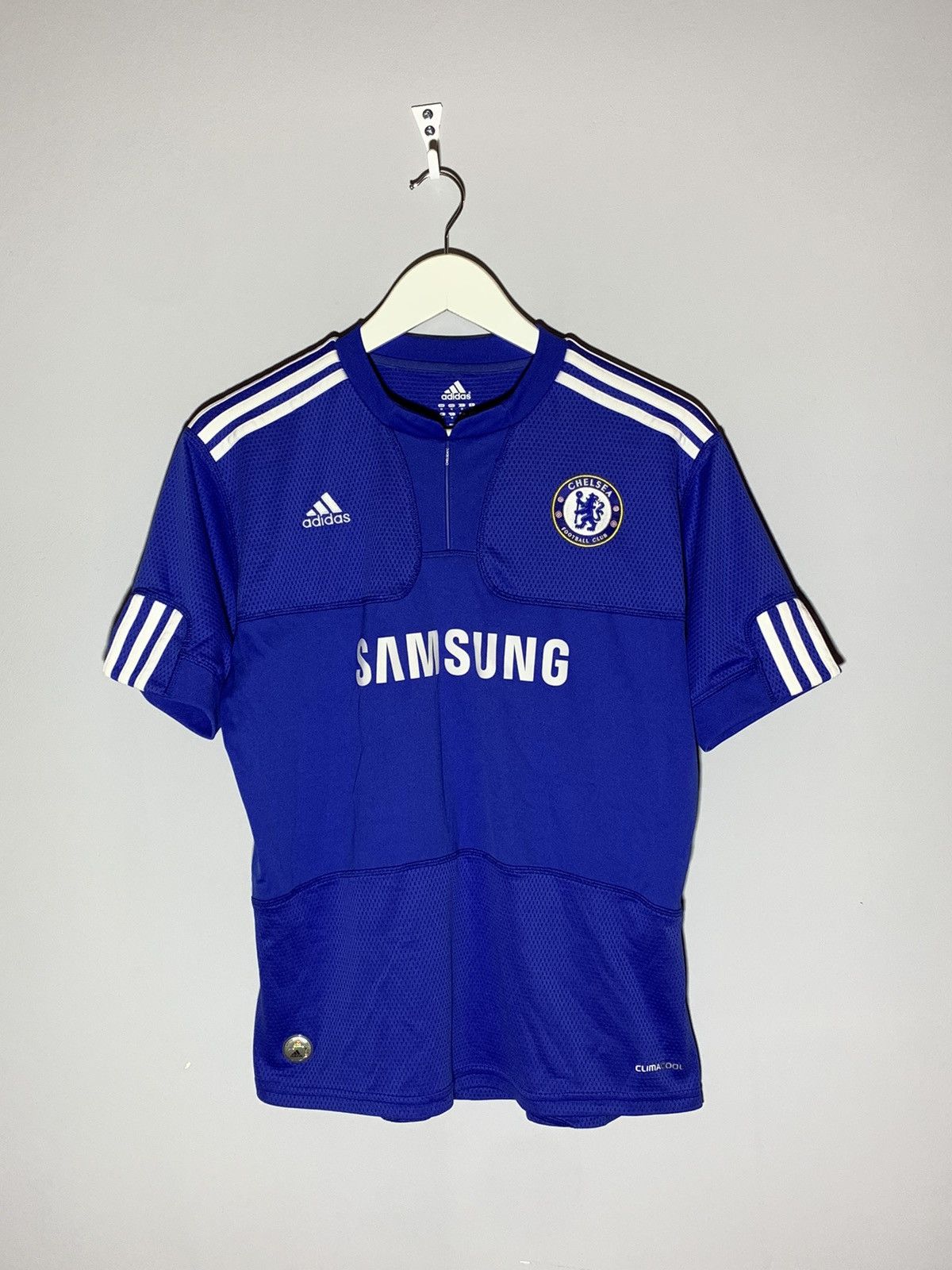 Adidas × Chelsea Soccer Chelsea Adidas 2009/10 Y2k Streetwear Home Football Shirt Size US M / EU 48-50 / 2 - 1 Thumbnail