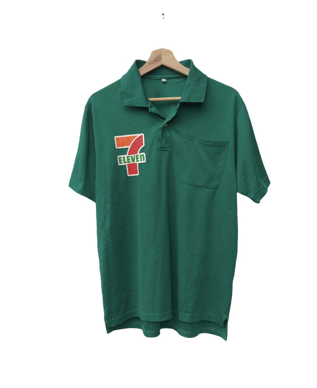 Vintage 🧨Rare VTG SEVEN ELEVEN POLO SHIRT Size US L / EU 52-54 / 3 - 1 Thumbnail