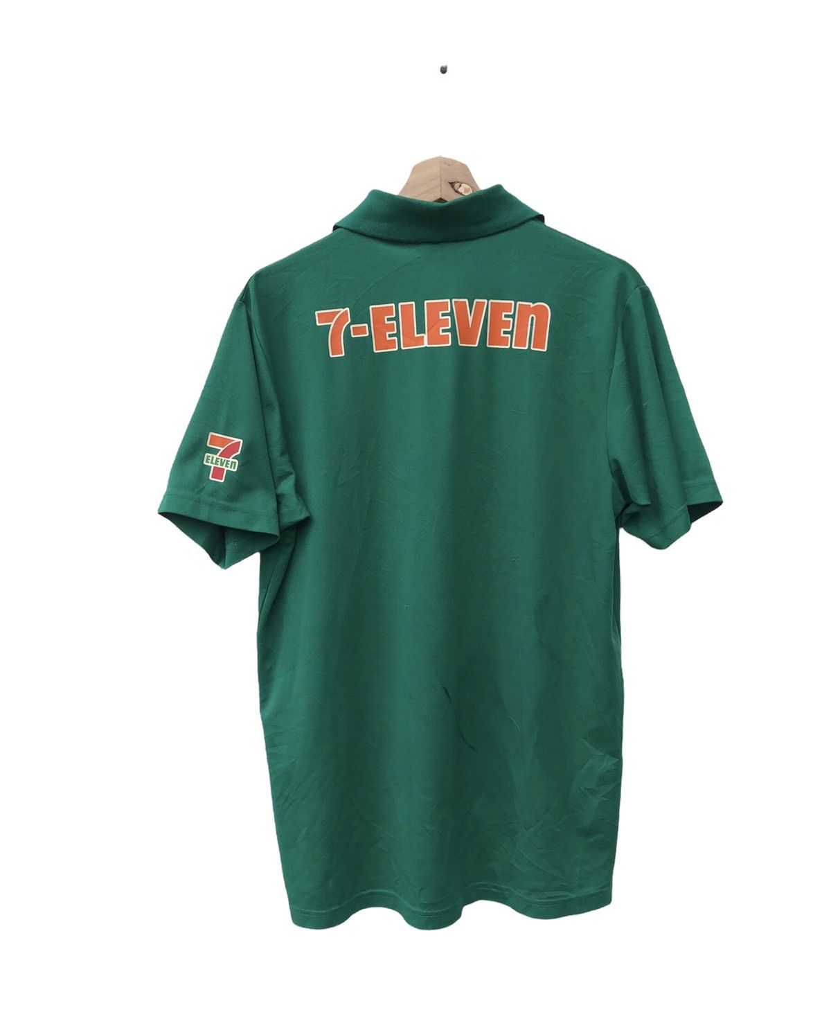 Vintage 🧨Rare VTG SEVEN ELEVEN POLO SHIRT Size US L / EU 52-54 / 3 - 2 Thumbnail