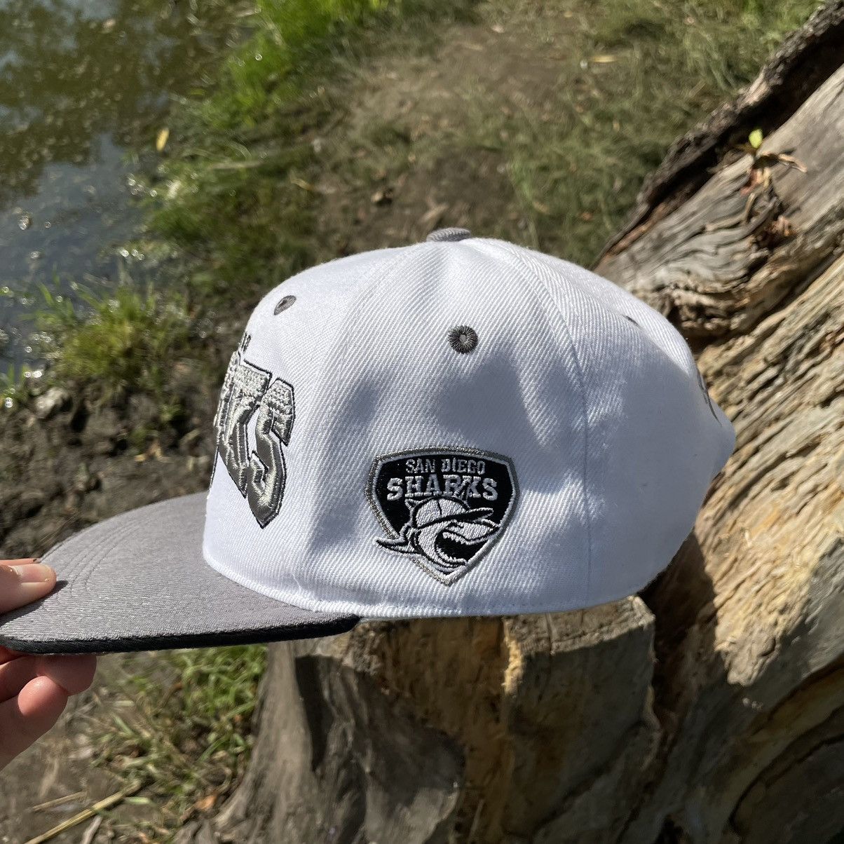NBA × Vintage Vintage San Diego Sharks Cap Hat Basketball Baseball 90s Size ONE SIZE - 4 Thumbnail