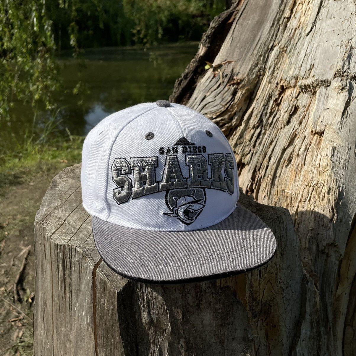 NBA × Vintage Vintage San Diego Sharks Cap Hat Basketball Baseball 90s Size ONE SIZE - 3 Thumbnail