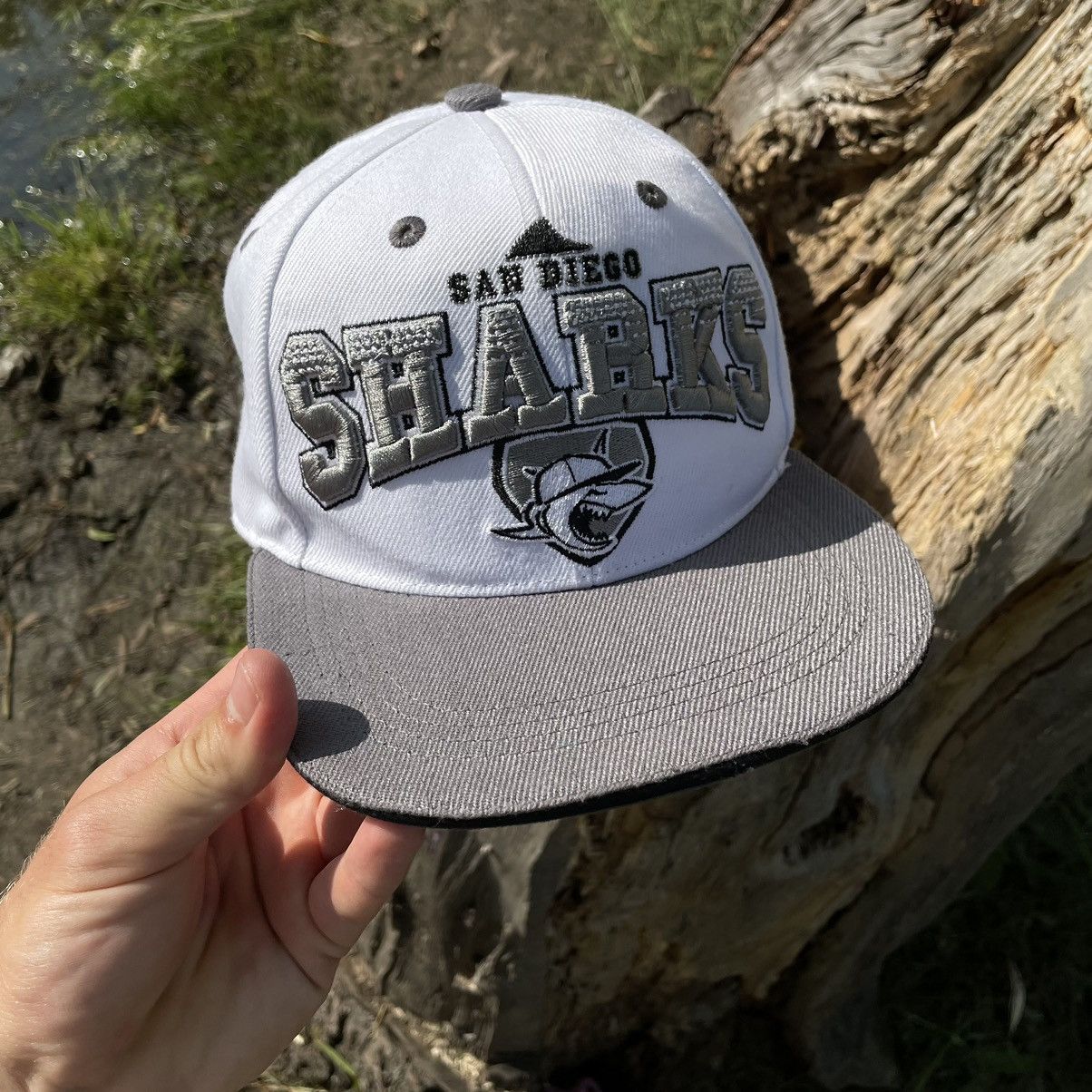 NBA × Vintage Vintage San Diego Sharks Cap Hat Basketball Baseball 90s Size ONE SIZE - 6 Thumbnail