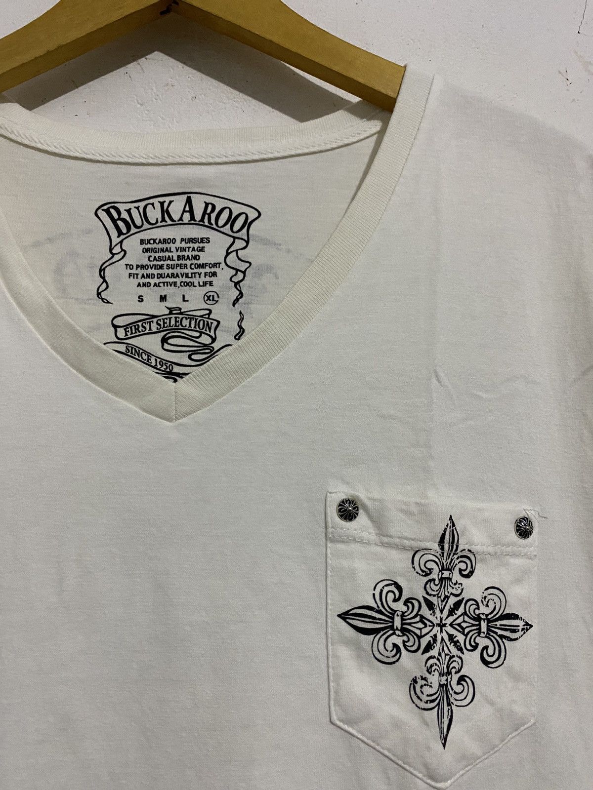 Beauty Beast 🖤BLACFRIDAY🖤Buckaro-Japan Buckaro Jeans Shirt Ispaired CH Size US XL / EU 56 / 4 - 4 Thumbnail
