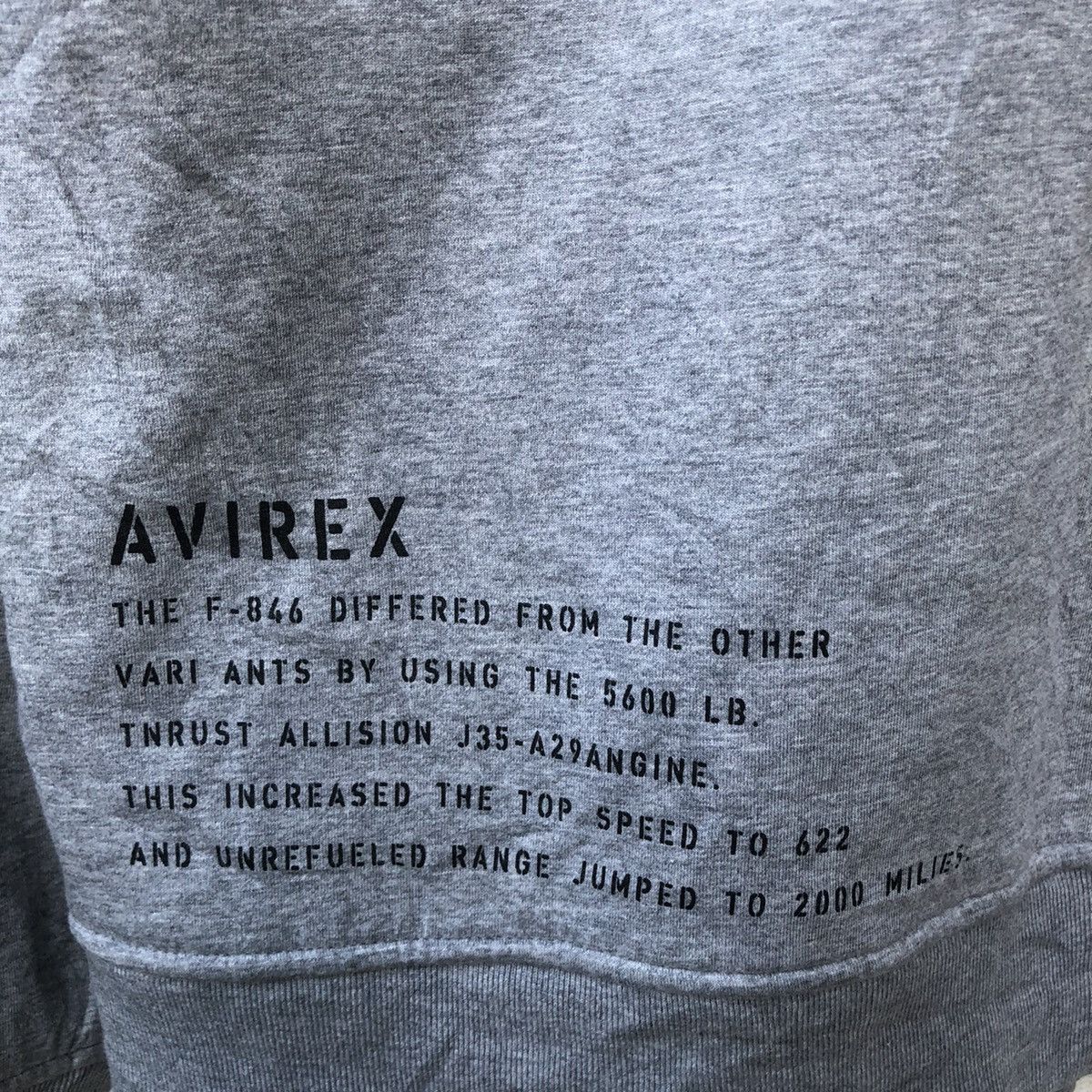 Avirex AVIREX PX US AIR FORCE Sweathirt Sherling HOODIE JACKET Size US M / EU 48-50 / 2 - 5 Thumbnail
