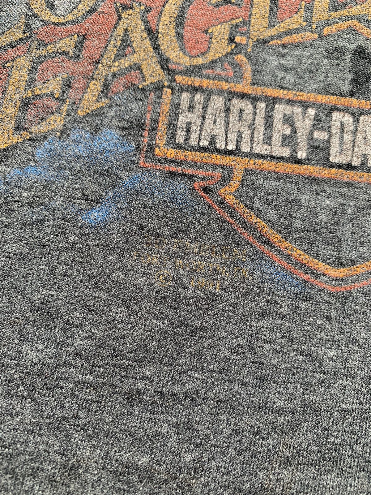 Harley Davidson Vintage Harley Davidson 3D Emblem Follow The Eagle T-Shirt Size US L / EU 52-54 / 3 - 3 Thumbnail