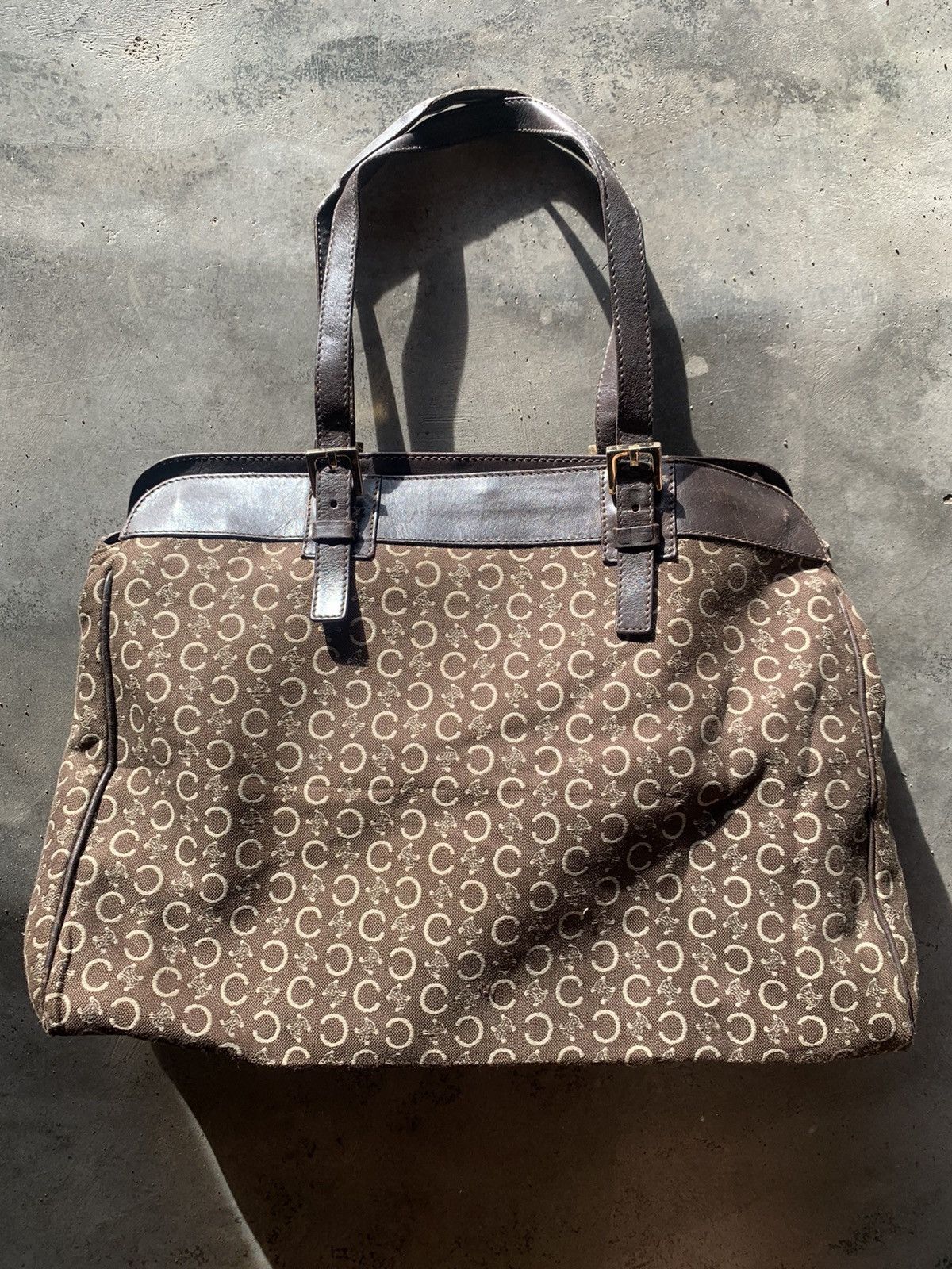 Celine Vintage Celine monogram bag Size ONE SIZE - 1 Thumbnail