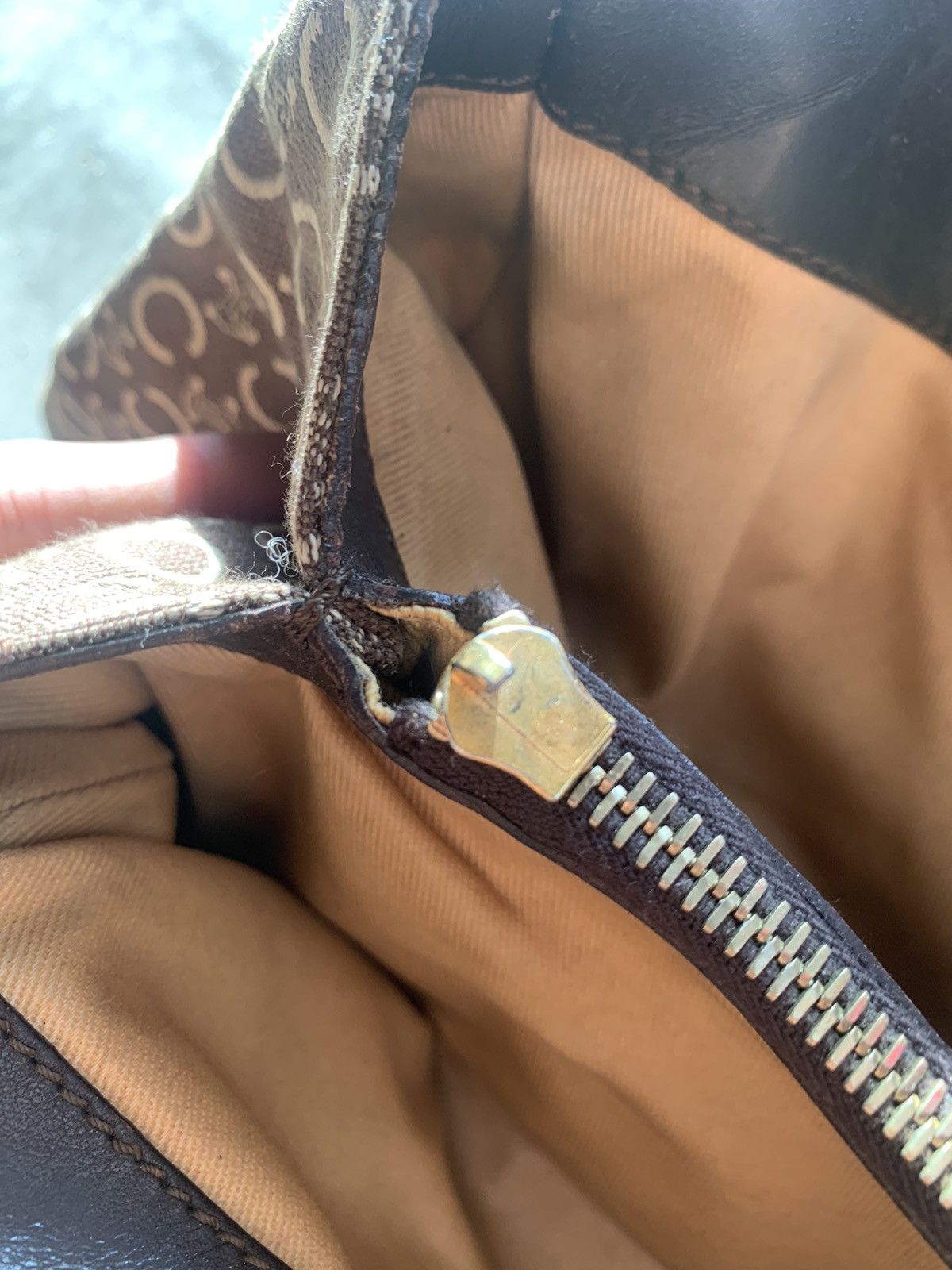 Celine Vintage Celine monogram bag Size ONE SIZE - 10 Thumbnail