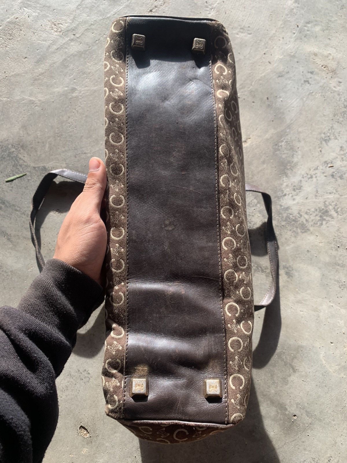 Celine Vintage Celine monogram bag Size ONE SIZE - 5 Thumbnail