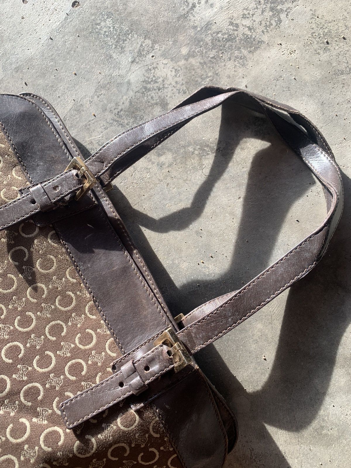 Celine Vintage Celine monogram bag Size ONE SIZE - 2 Thumbnail
