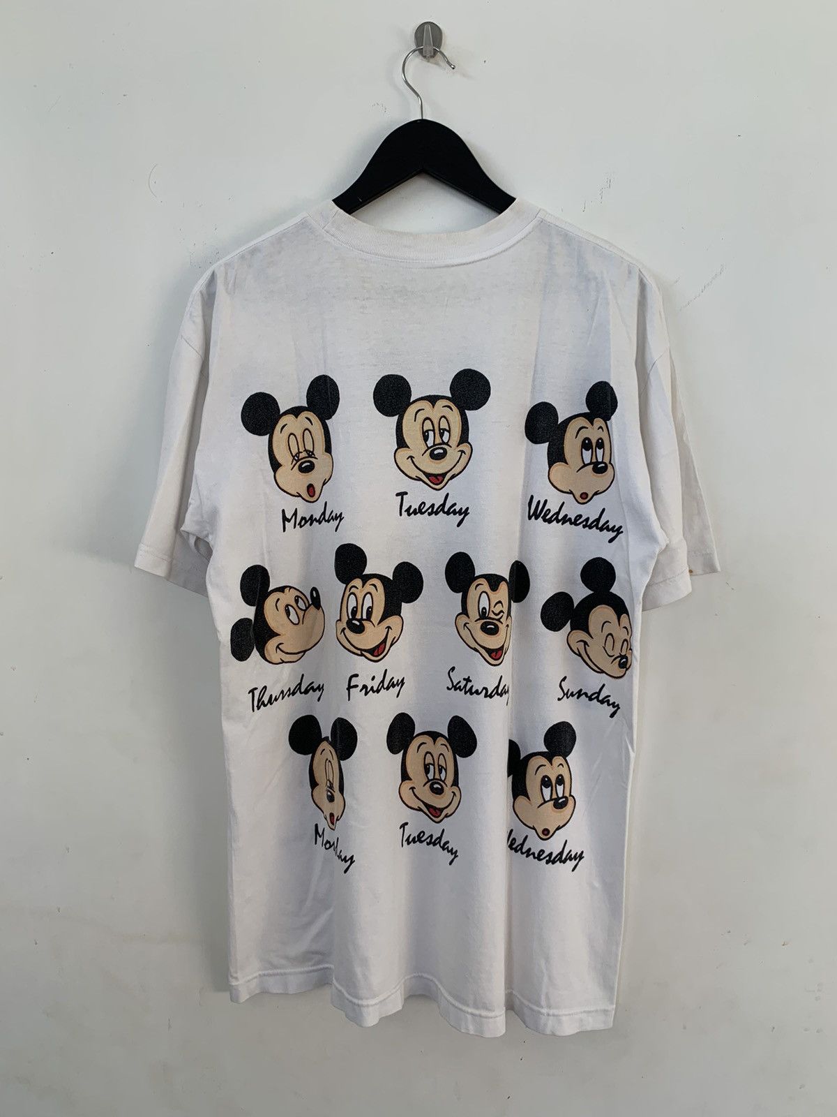 Vintage Vintage 90s Mickey Mouse Per Week T-Shirt Size US L / EU 52-54 / 3 - 2 Thumbnail