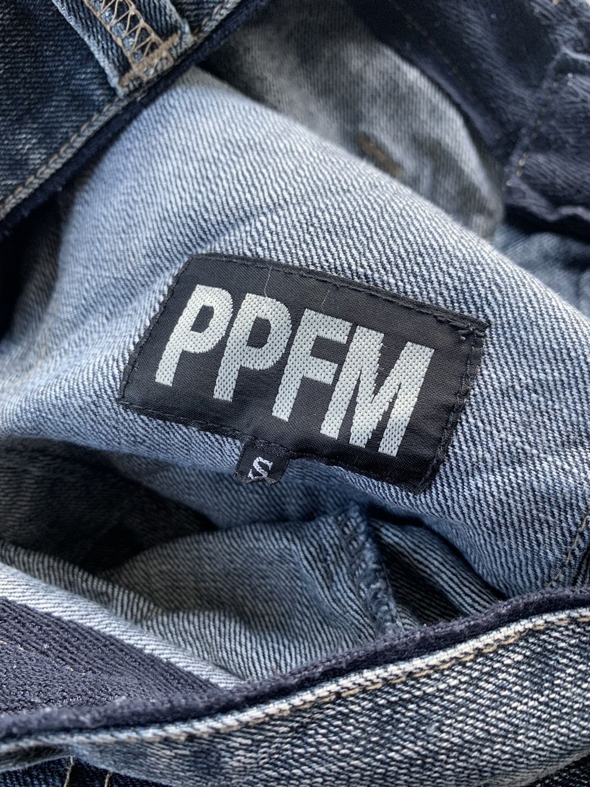 PPFM 💸BINDINGOFFER💸 PPFM Multi zipper Pocket Bondage Flare Denim Size US 30 / EU 46 - 6 Thumbnail