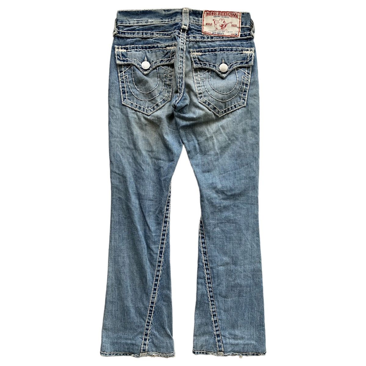 True Religion Vintage True Religion Distressed Denim Pants Size US 29 - 2 Thumbnail