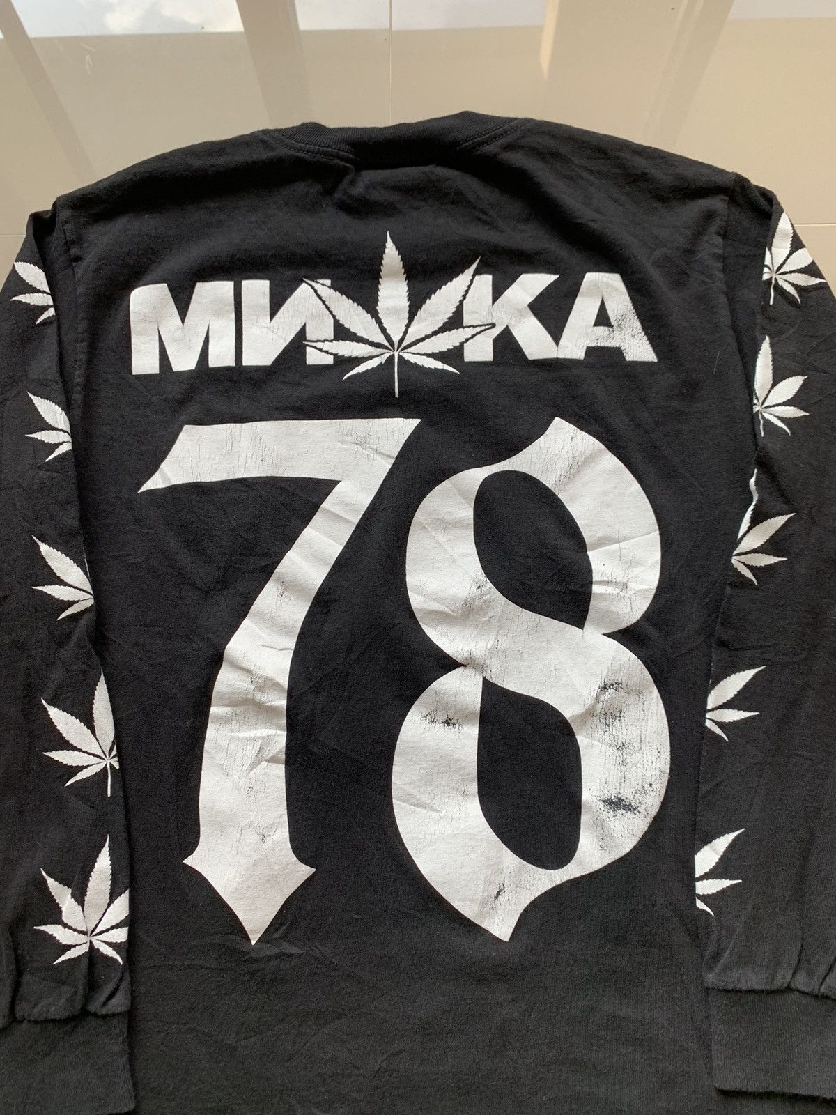 If Six Was Nine MNWKA Mishka Marijuana Long Sleeve Size US S / EU 44-46 / 1 - 4 Thumbnail