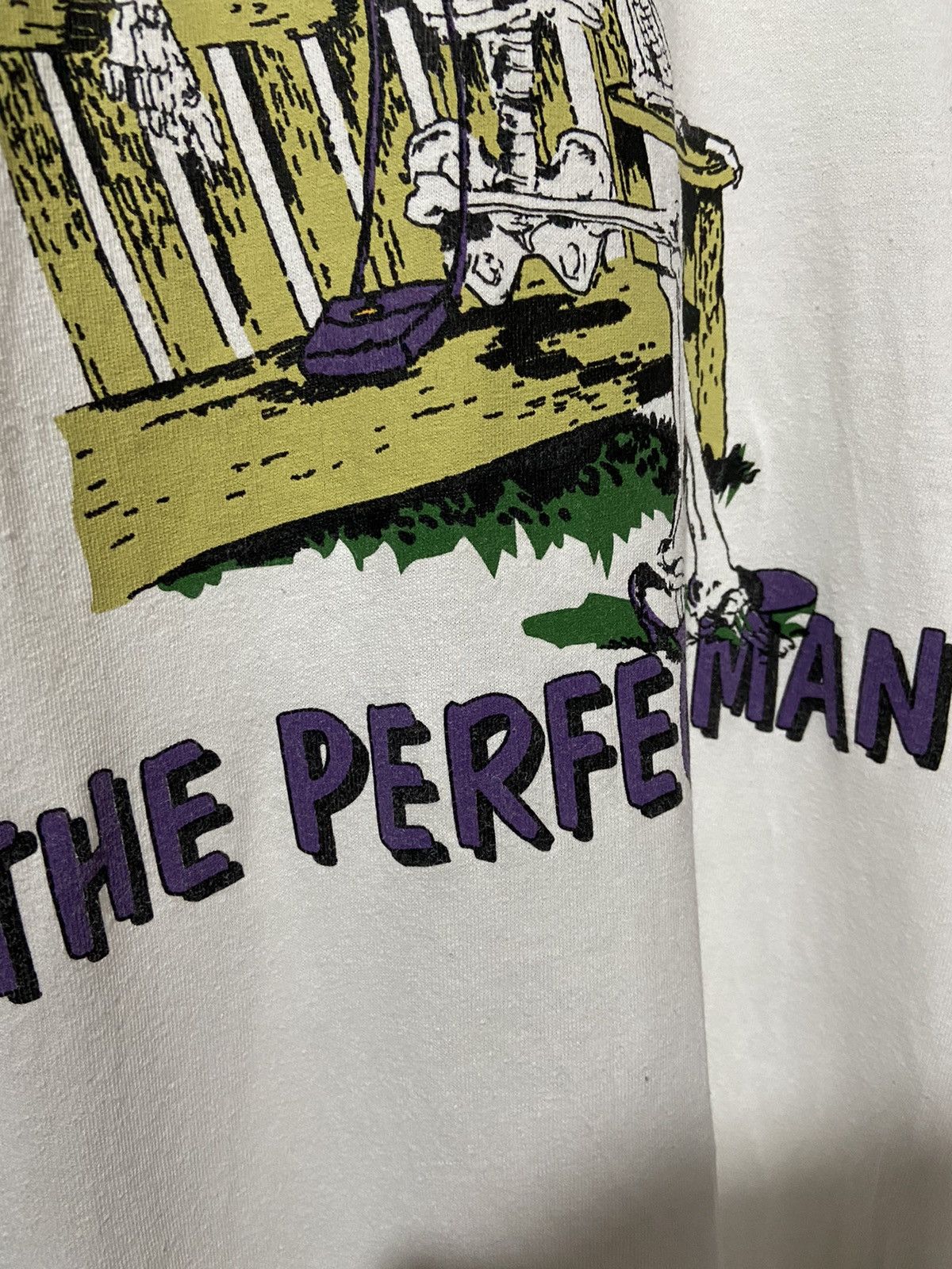 Fuck Art, Make Tees × Vintage 💥💥 90s 💥💥waiting for the perfect man T-shirt L Size US L / EU 52-54 / 3 - 3 Thumbnail