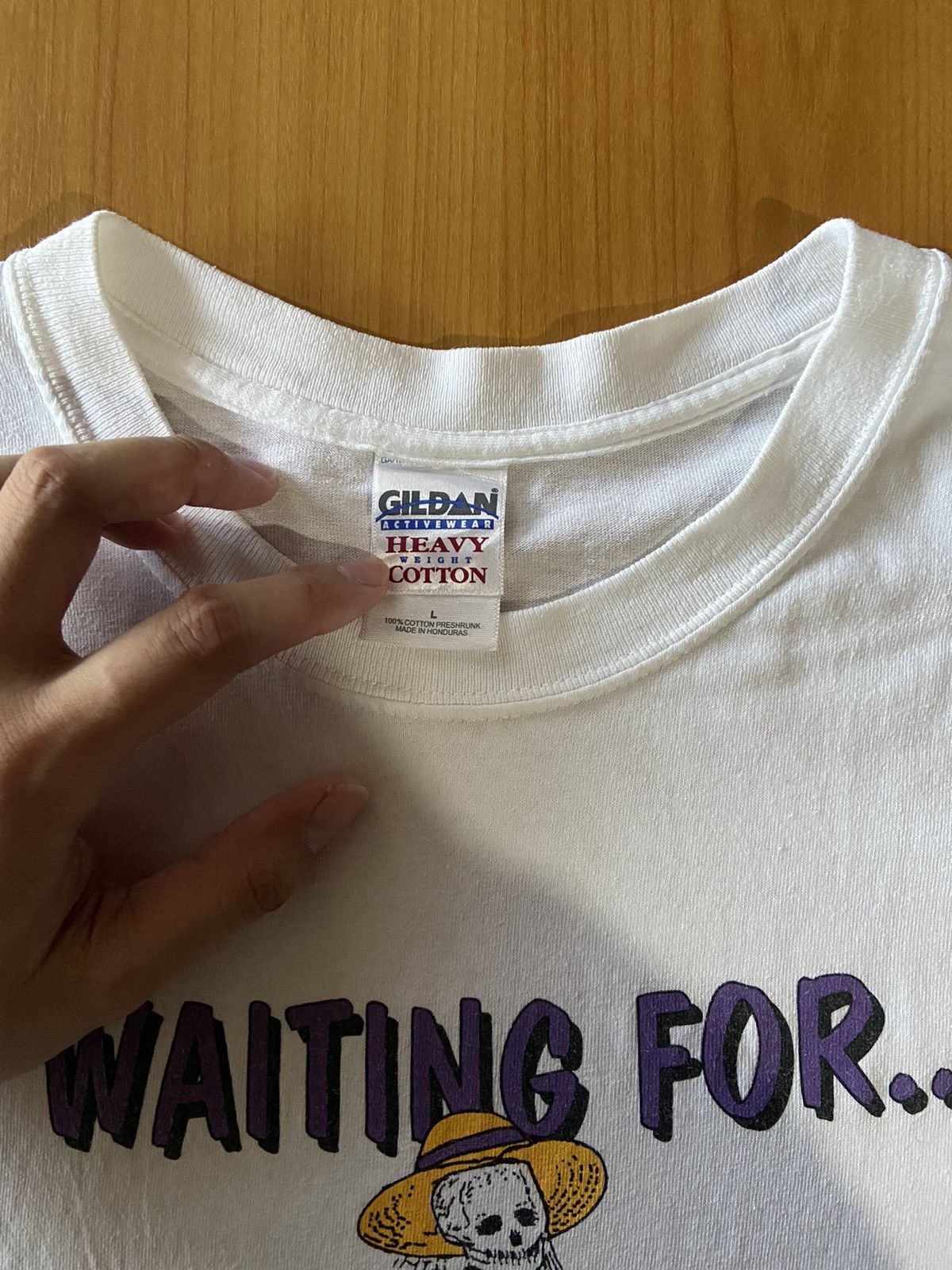 Fuck Art, Make Tees × Vintage 💥💥 90s 💥💥waiting for the perfect man T-shirt L Size US L / EU 52-54 / 3 - 7 Thumbnail