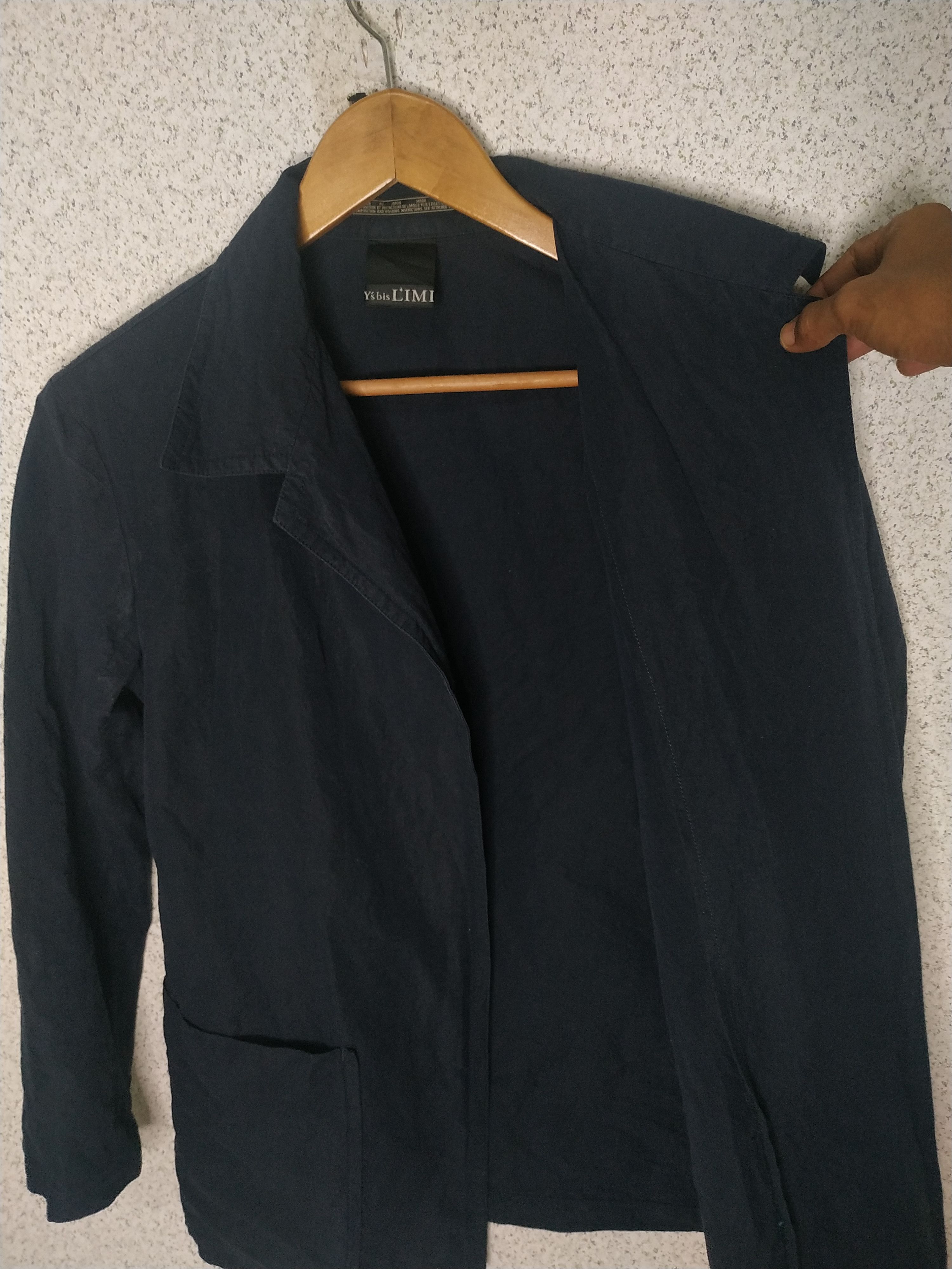 Limi Feu Y's bis LIMI Buttonless Cardigan Jacket Made in Japan Size S / US 4 / IT 40 - 3 Thumbnail