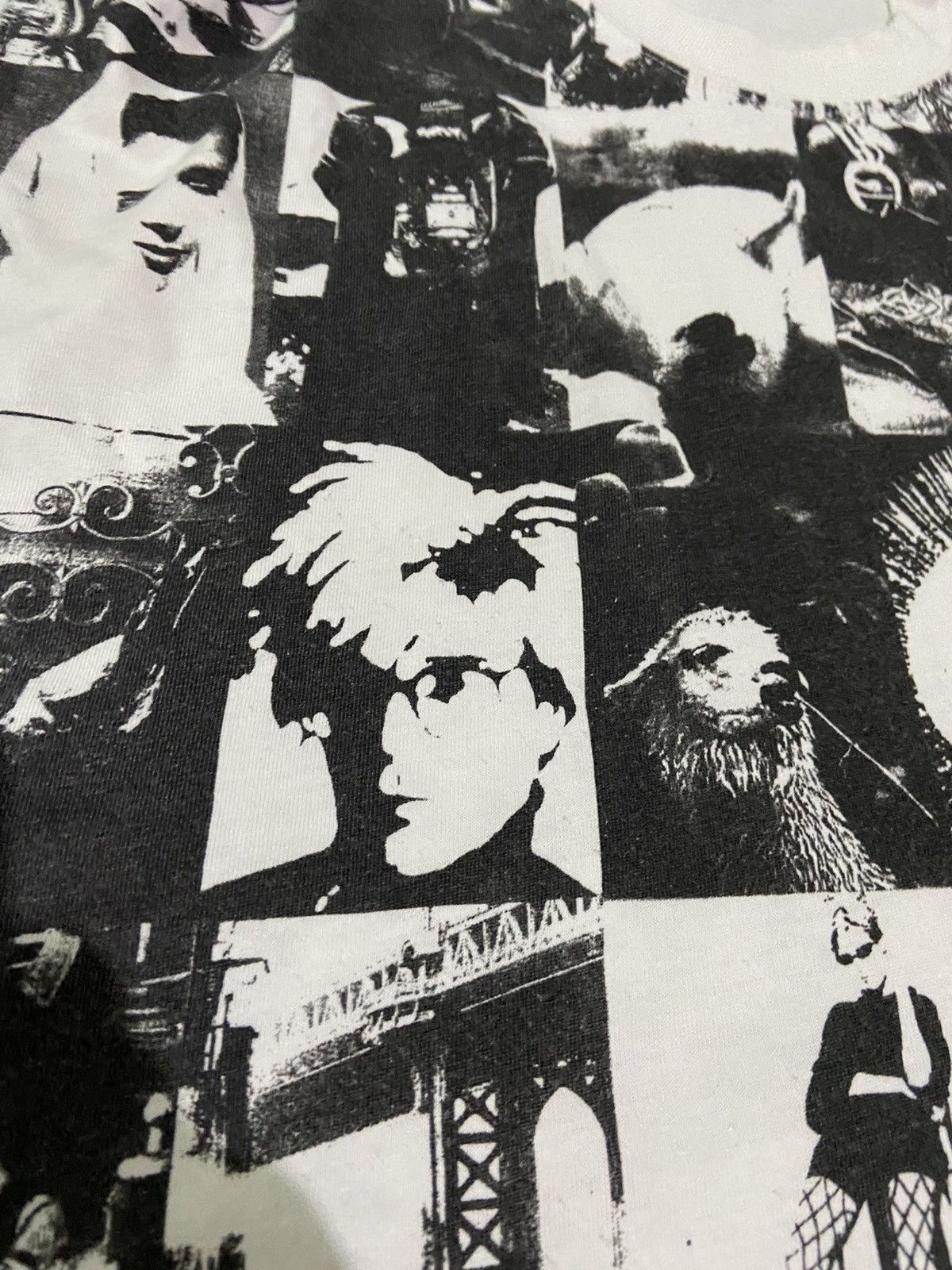 Andy Warhol Vintage OVP black and white Photo Celebrity Andy Warhol L Size US L / EU 52-54 / 3 - 10 Thumbnail