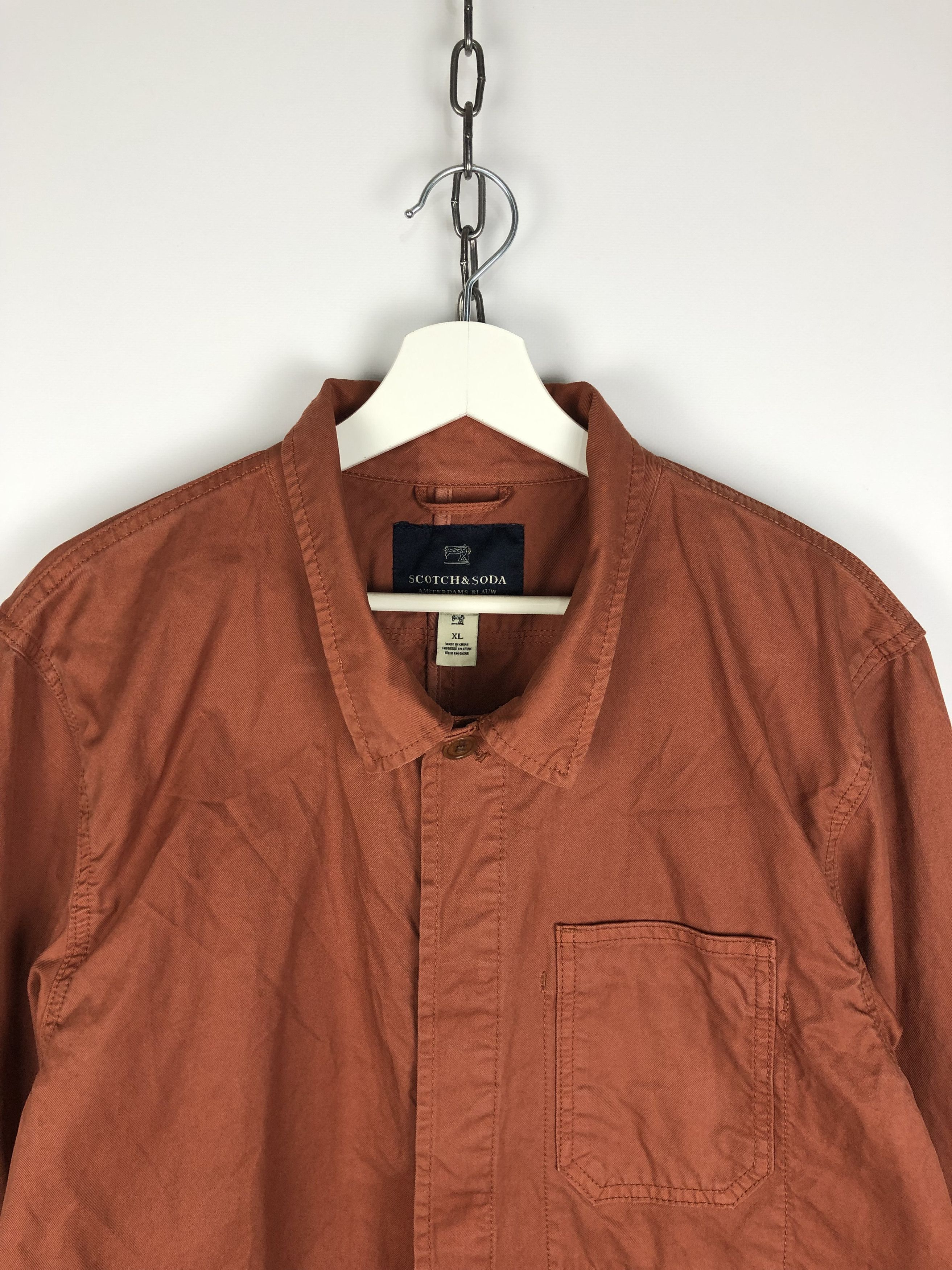 Scotch & Soda Scotch & Soda Jacket Amsterdams Blauw size XL Size US XL / EU 56 / 4 - 2 Thumbnail