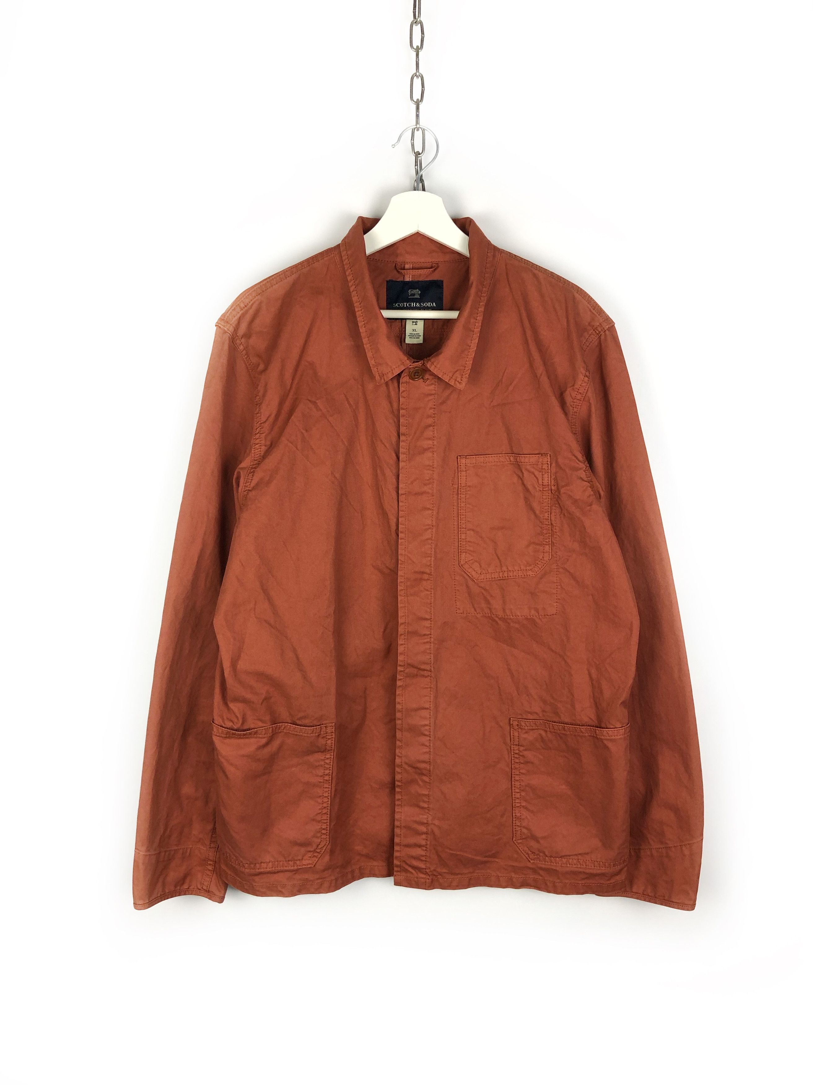 Scotch & Soda Scotch & Soda Jacket Amsterdams Blauw size XL Size US XL / EU 56 / 4 - 1 Thumbnail