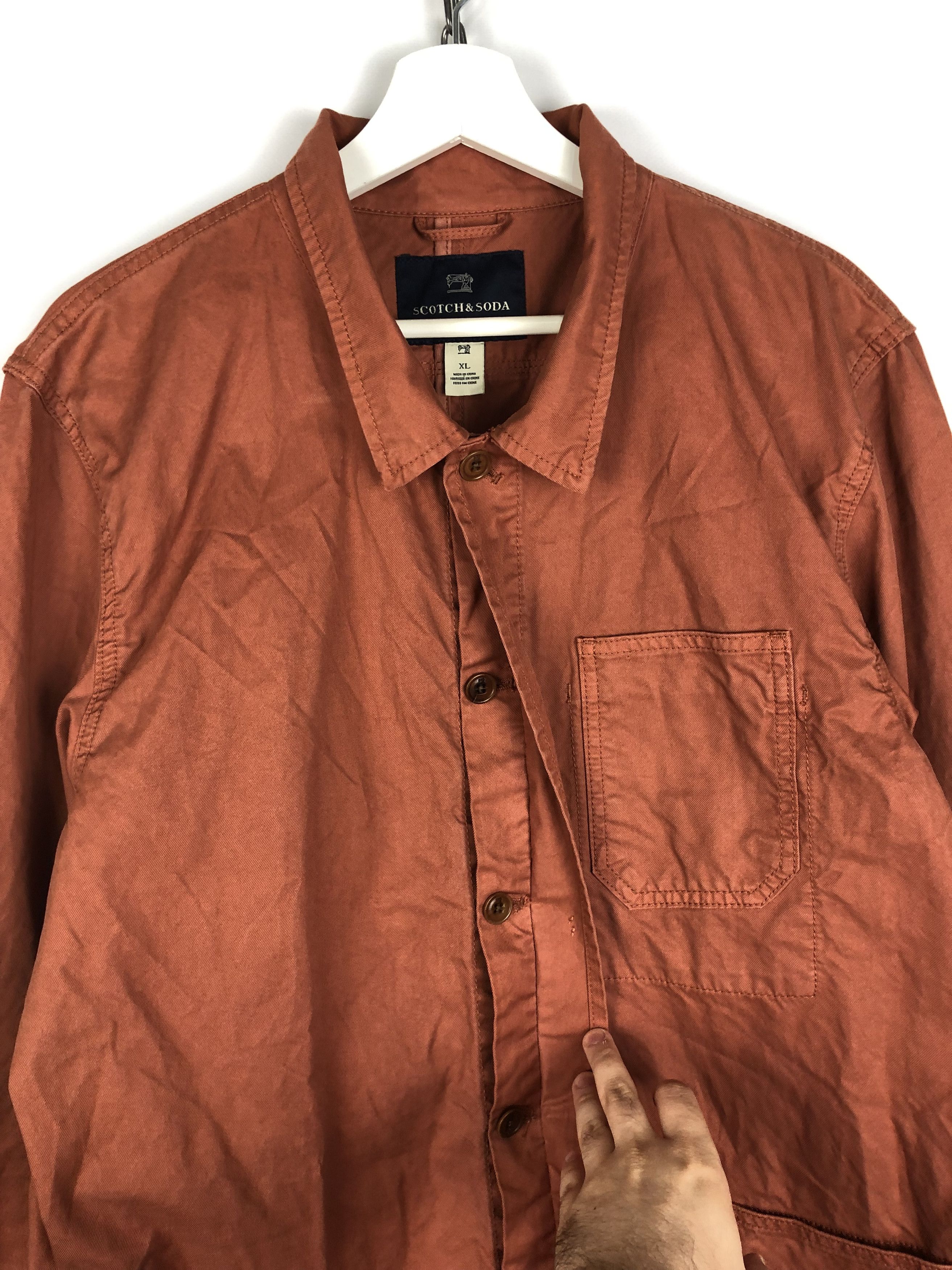 Scotch & Soda Scotch & Soda Jacket Amsterdams Blauw size XL Size US XL / EU 56 / 4 - 6 Thumbnail