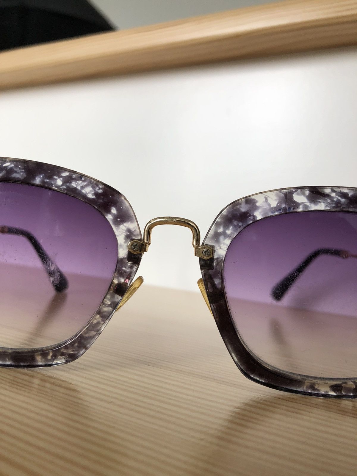 Miu Miu Women’s Glasses Miu Miu Size ONE SIZE - 4 Thumbnail