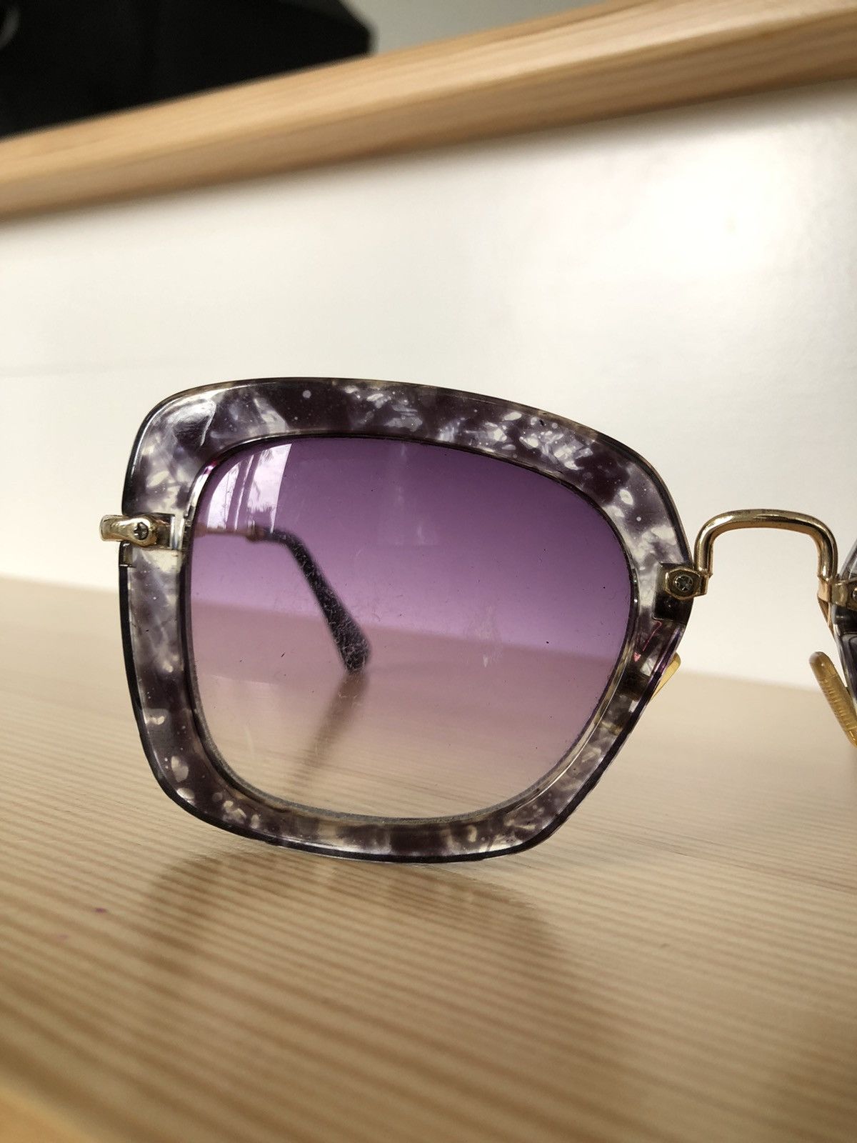 Miu Miu Women’s Glasses Miu Miu Size ONE SIZE - 3 Thumbnail