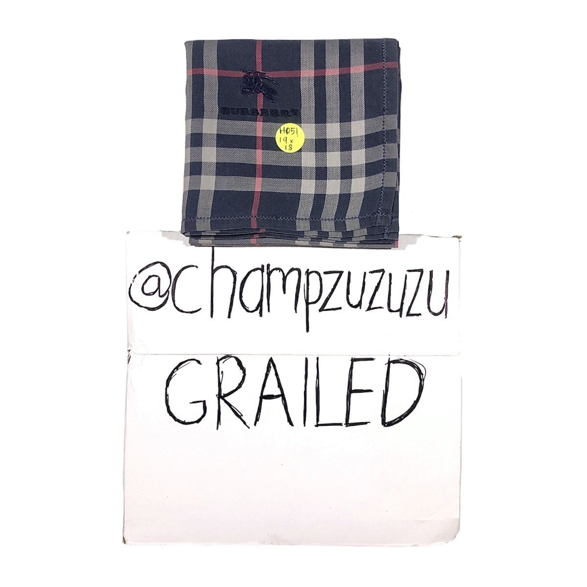 Burberry Burberry Novacheck Checkered Handkerchief Pocketsquare Size ONE SIZE - 6 Thumbnail