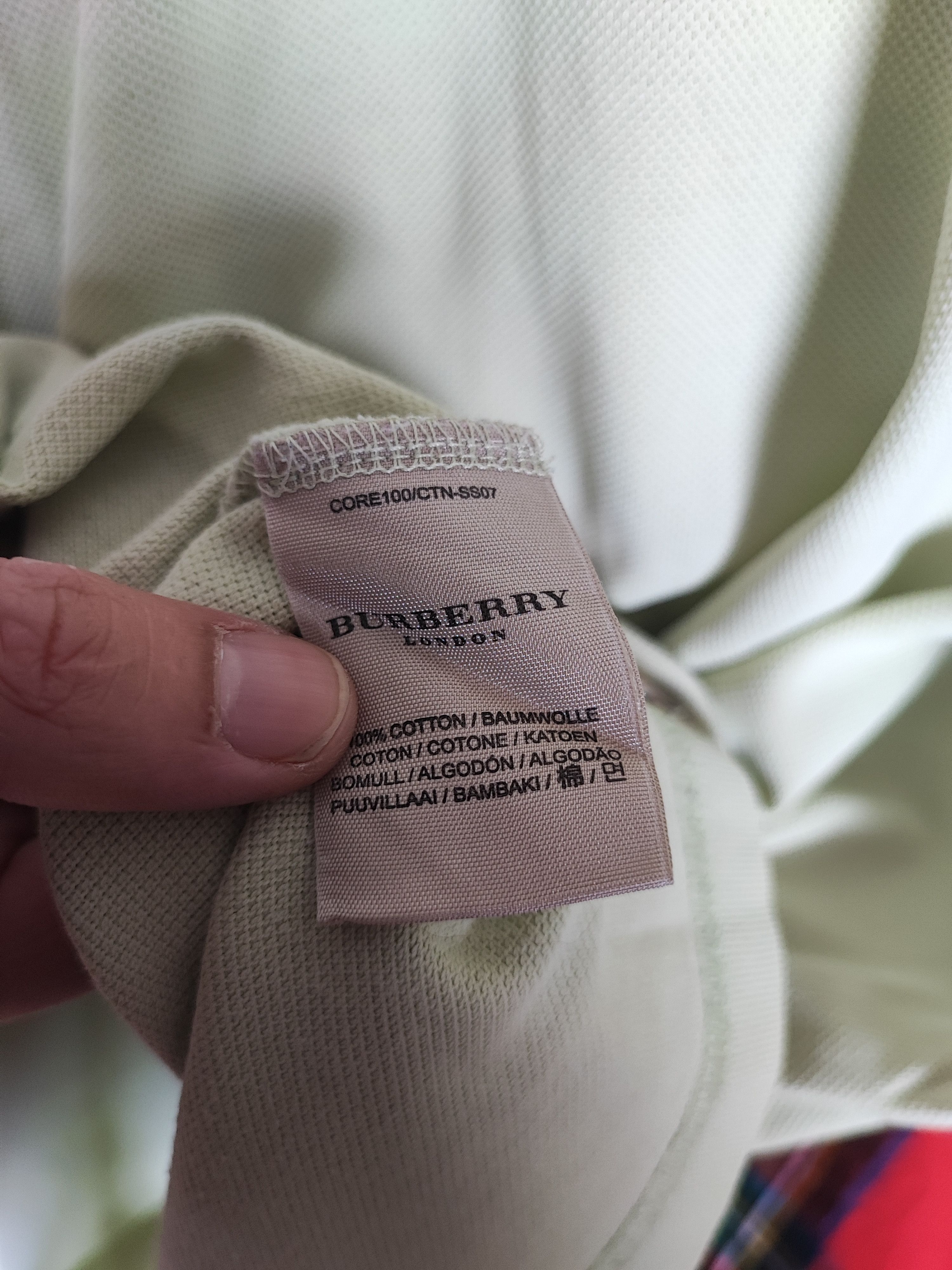 Burberry Burberry polo shirt L Size US L / EU 52-54 / 3 - 5 Thumbnail